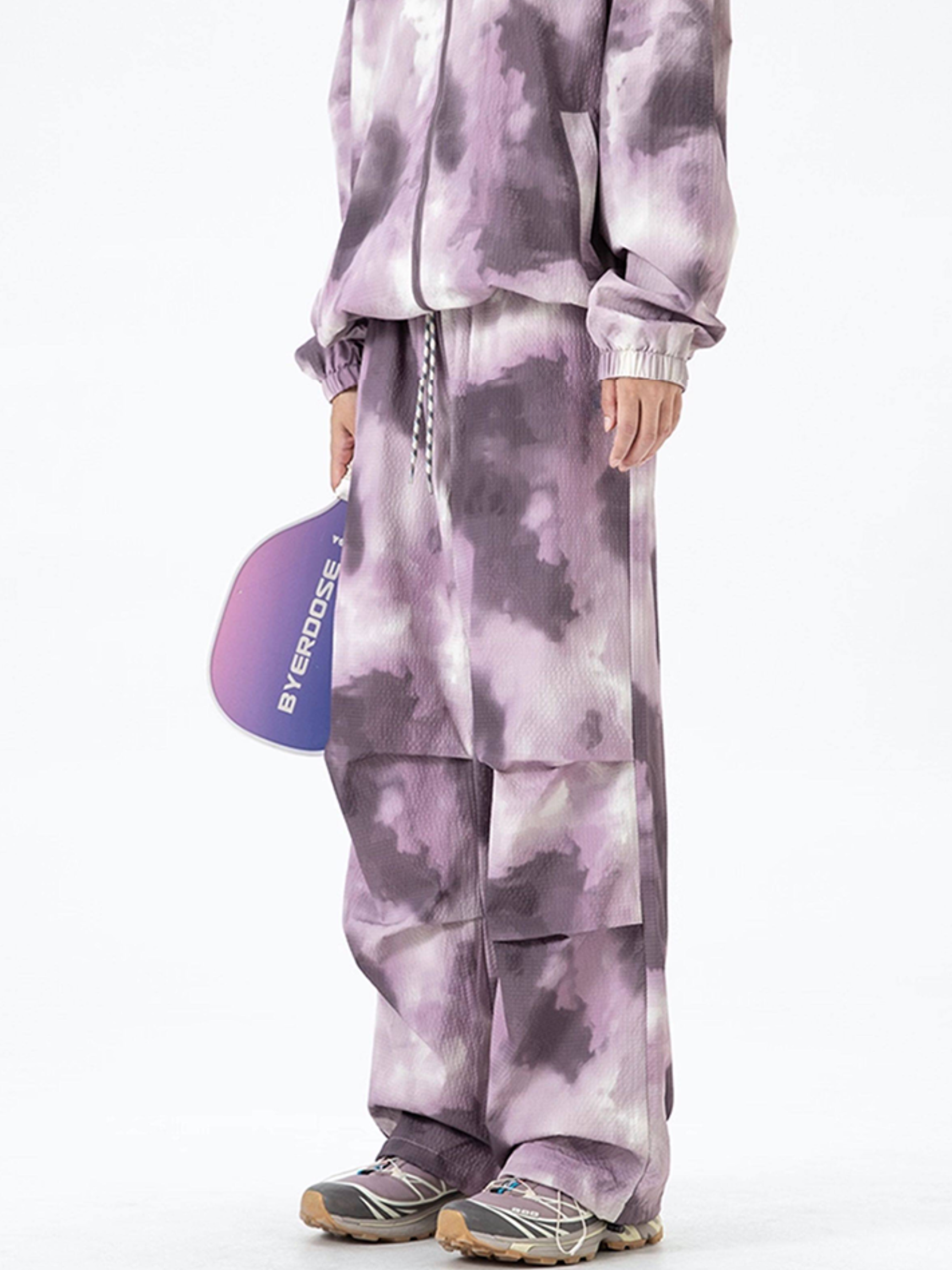 Crimp - Water-Repellent Tie-Dye Cargo Pants
