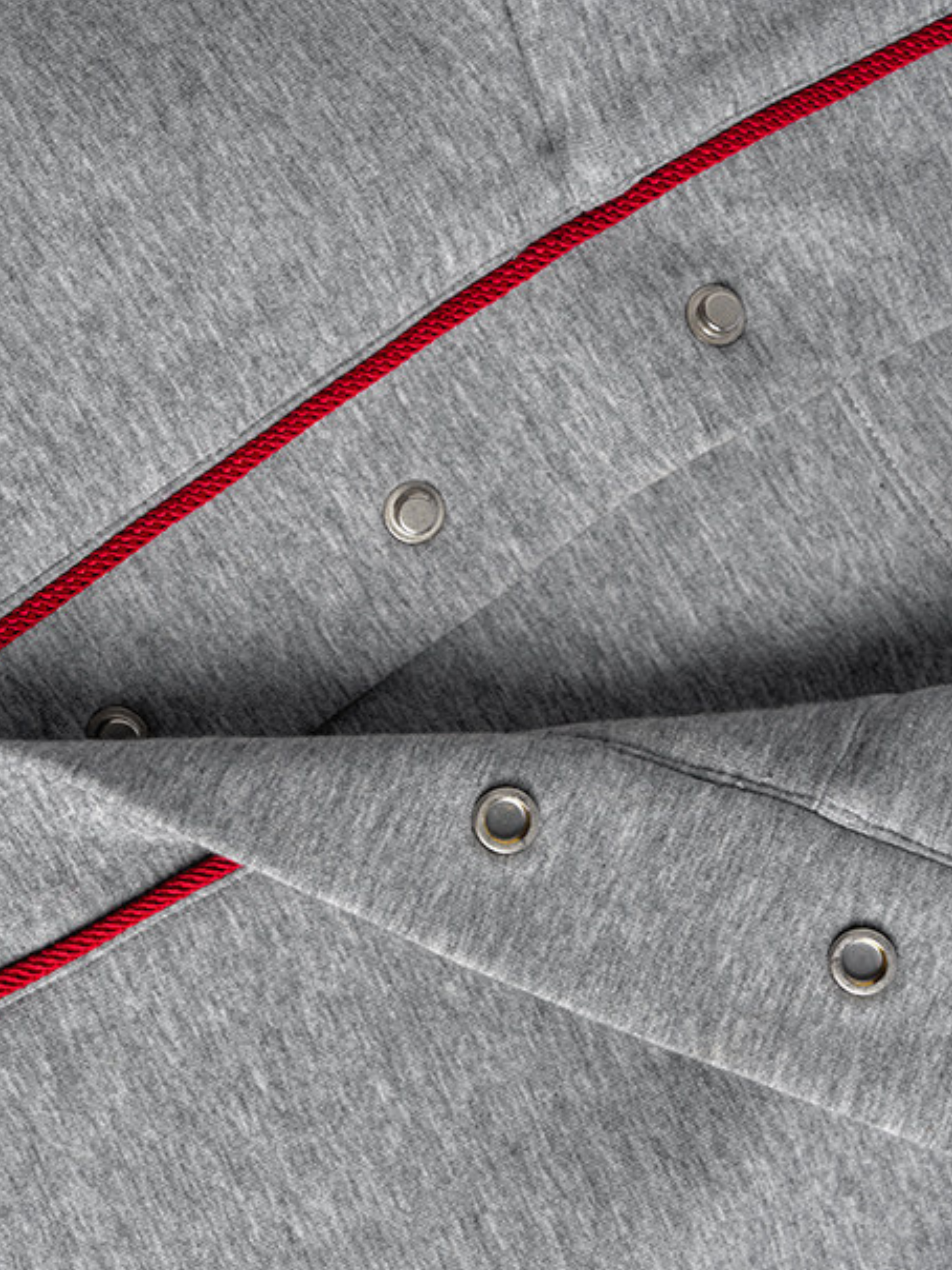 Emberthrone - Men's High-Neck Sweatshirt & Curved-Leg Jogger Set