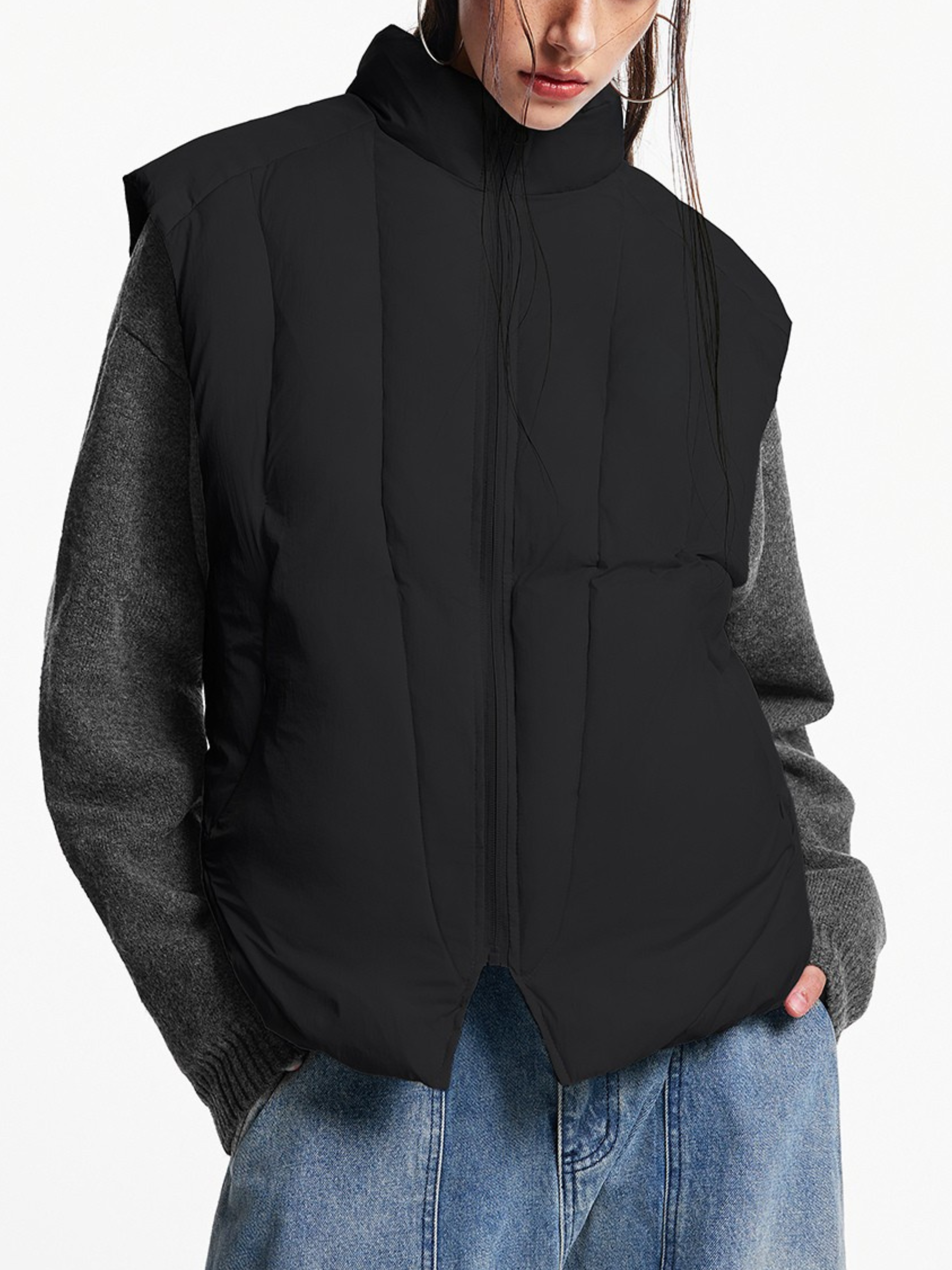 Outback - Lightweight Stand-Collar Padded Vest