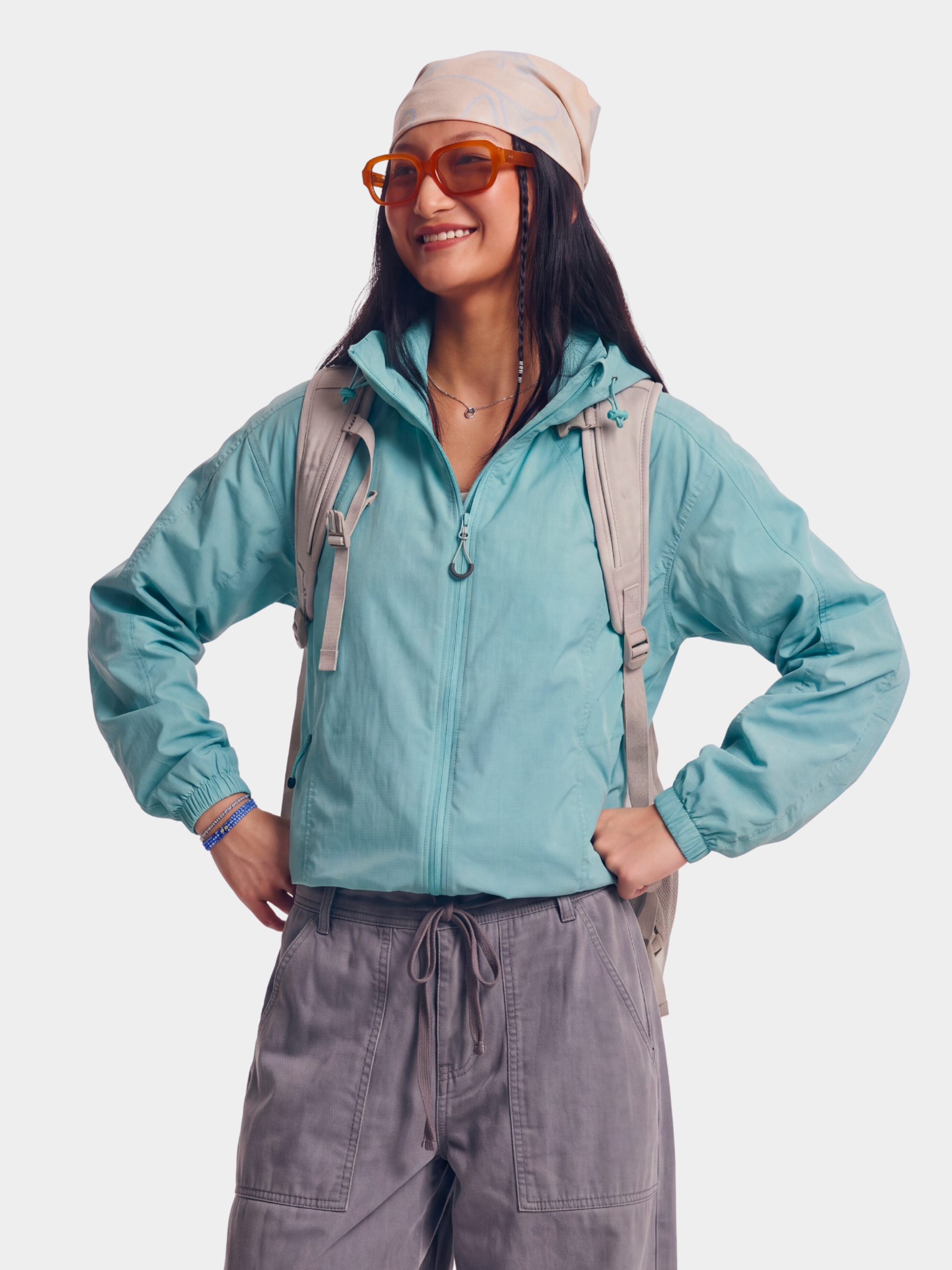 FrostStash - Unisex Teflon® Water-Repellent & Wind-Resistant Shell Jacket