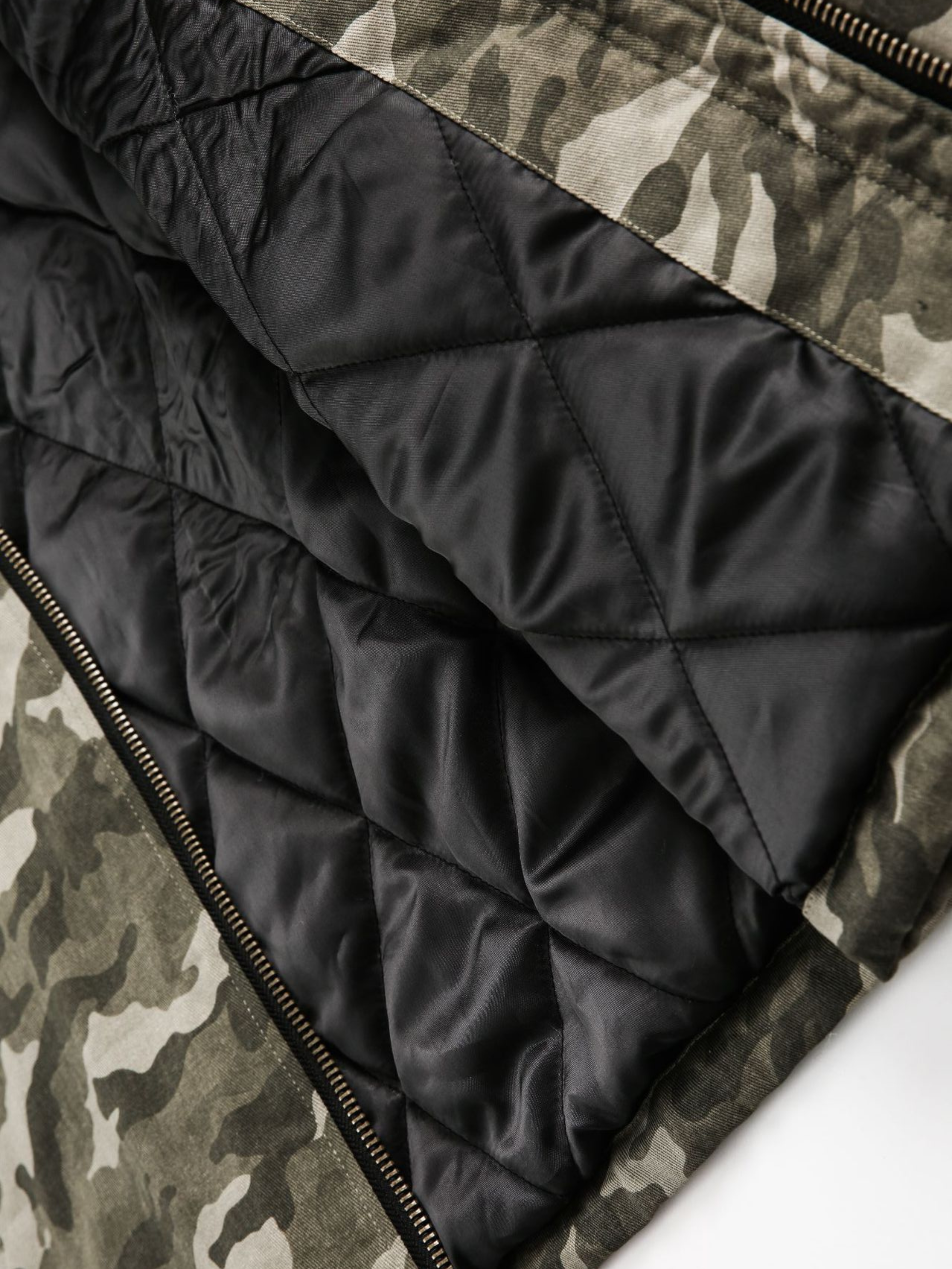 BoulderBase - Women's Camo Fur Collar Cotton Jacket GONGGAR SPORTS