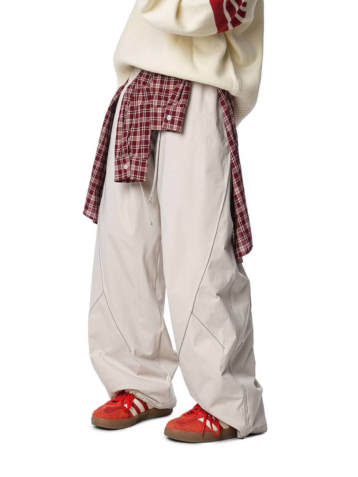 Cragstep - 90% Duck Down Deconstructed Straight-Leg Puffer Pants