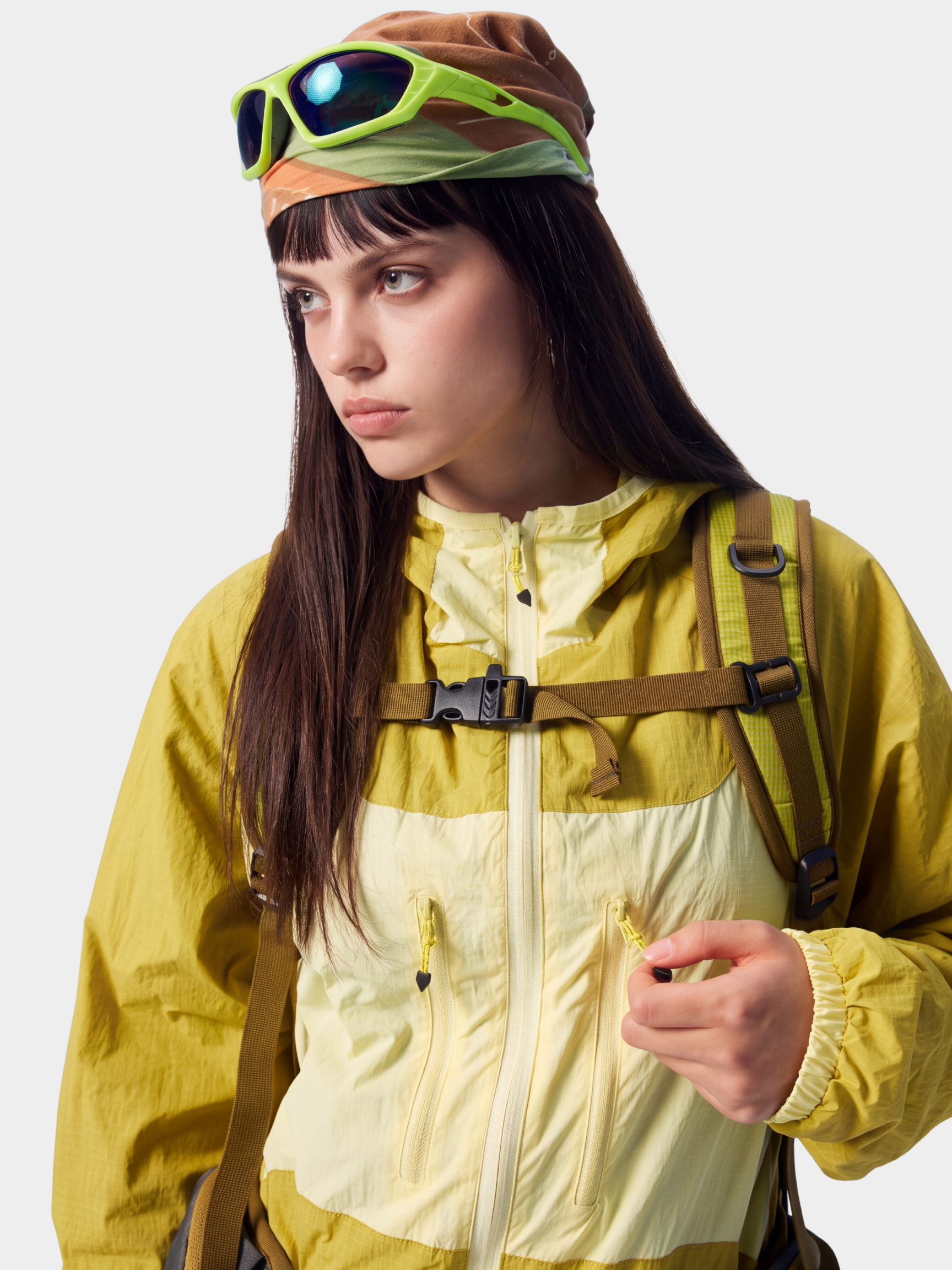 LiteVeil - Water-Repellent Lightweight Breathable Color-Block Jacket