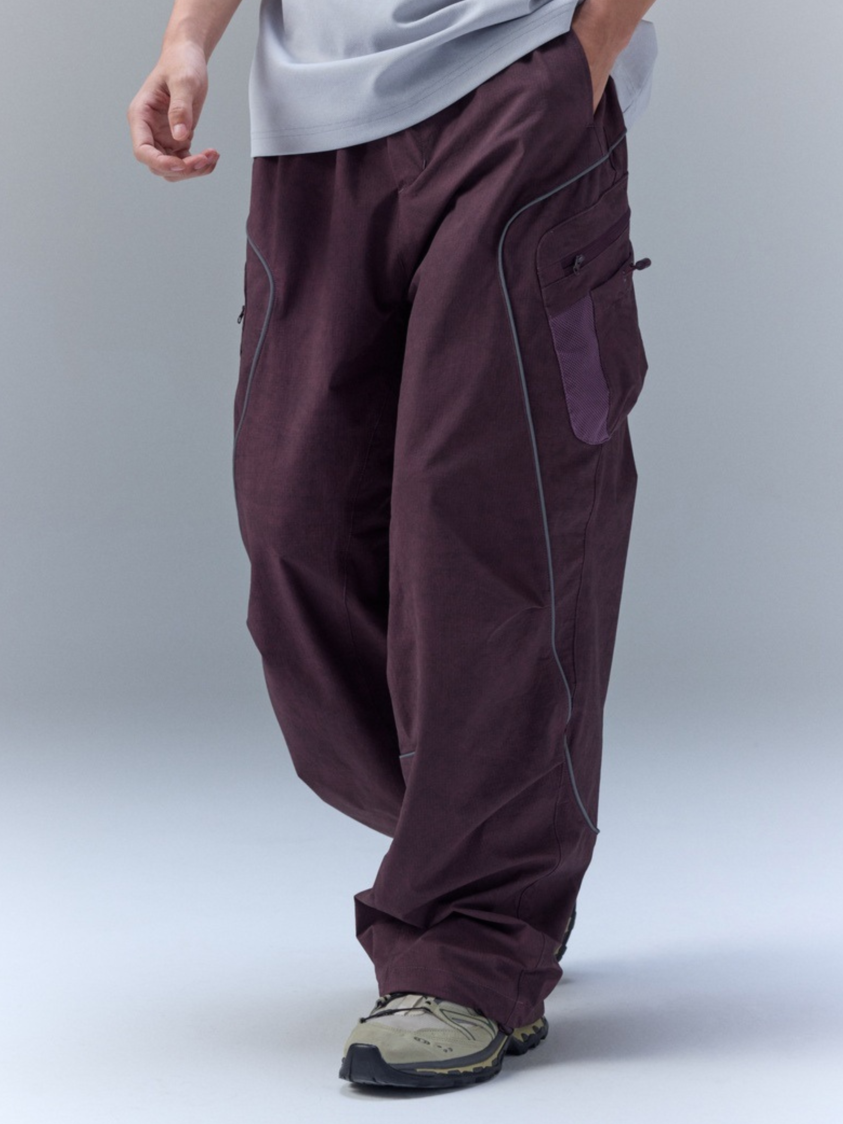 FireClip - Men's Water-Repellent Mud-Dye Utility Cargo Pants