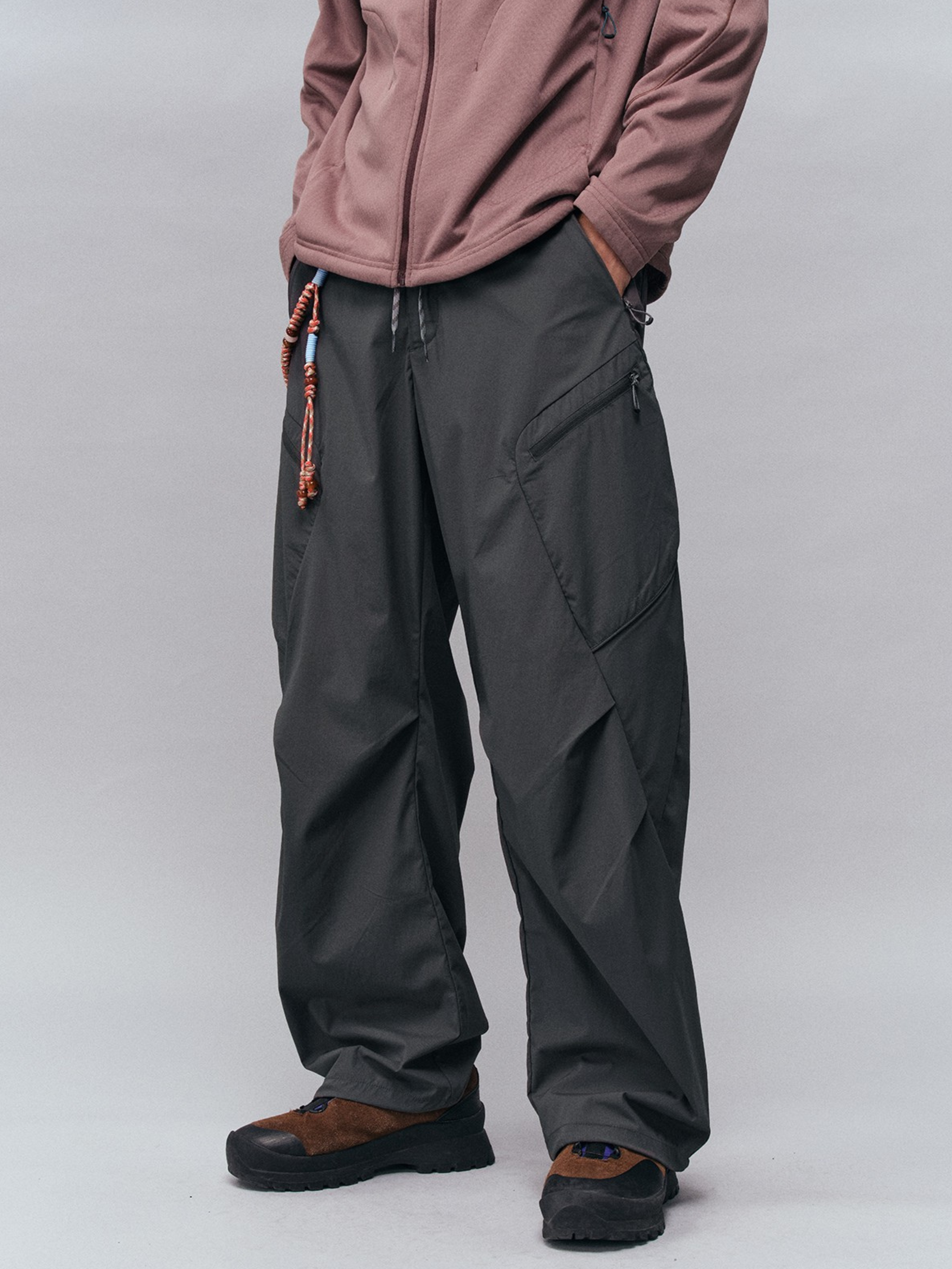 Emberfire - Unisex Water-Repellent Multi-Pocket Drawstring Utility Pants