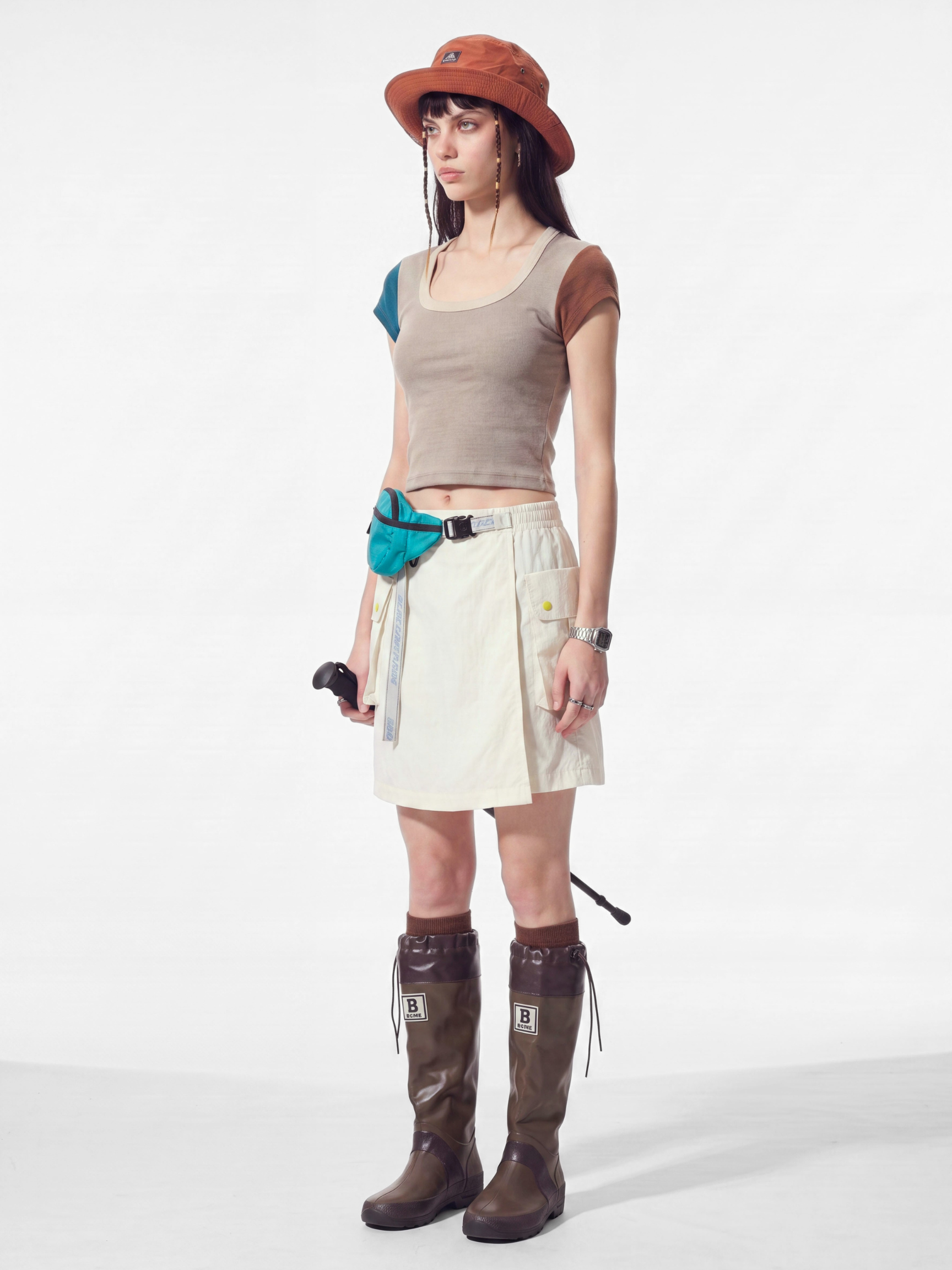 Ripple - Women's Water-Repellent Lightweight Utility Cargo Skirt
