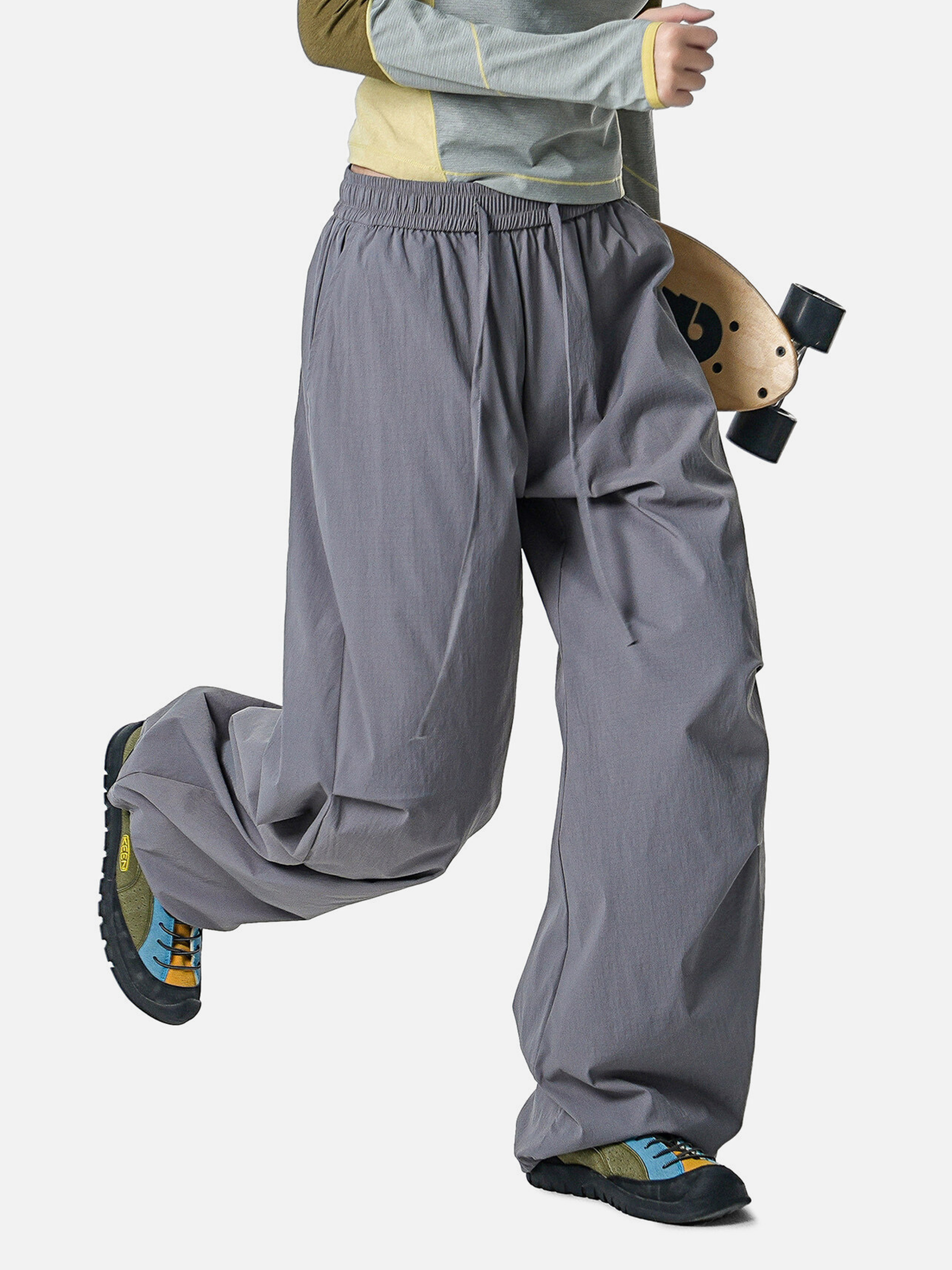 Hawkpeak - Unisex Water-Repellent Lightweight Wide-Leg Paratrooper Pants