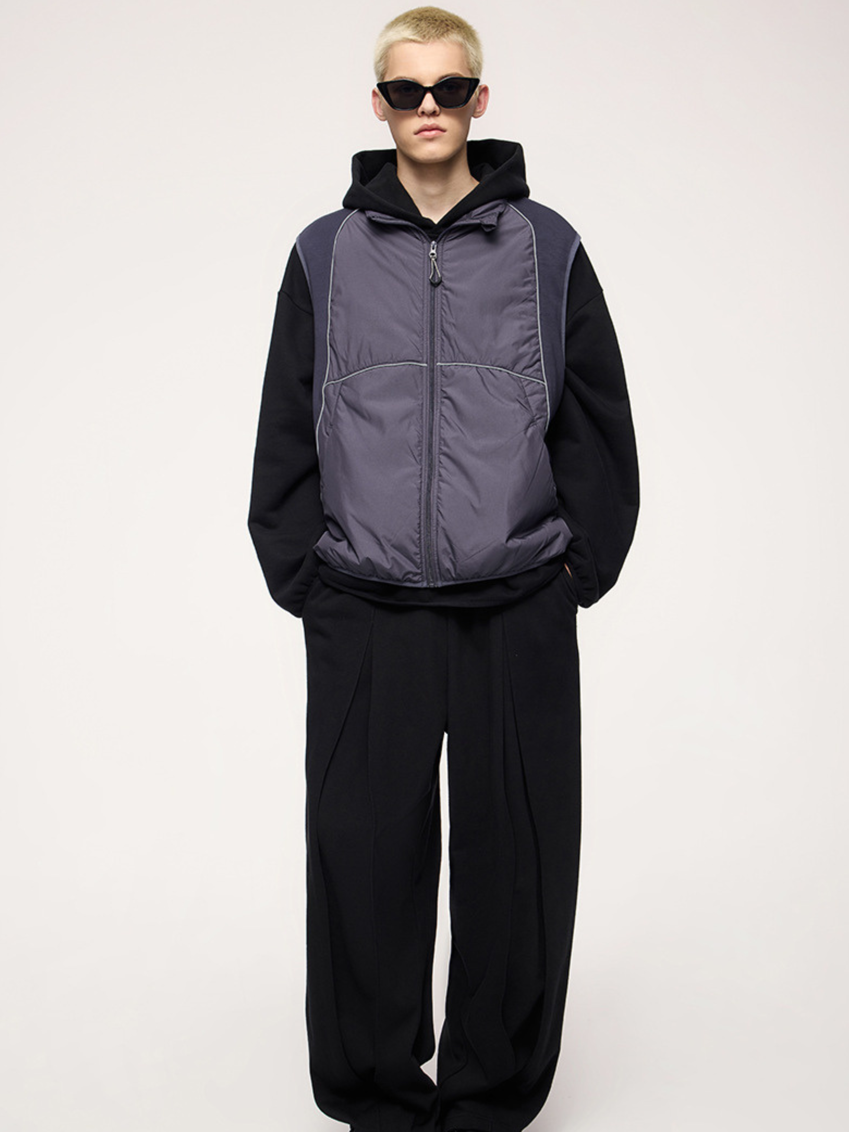 BluffEdge - Unisex Colorblock Outdoor Insulated Vest