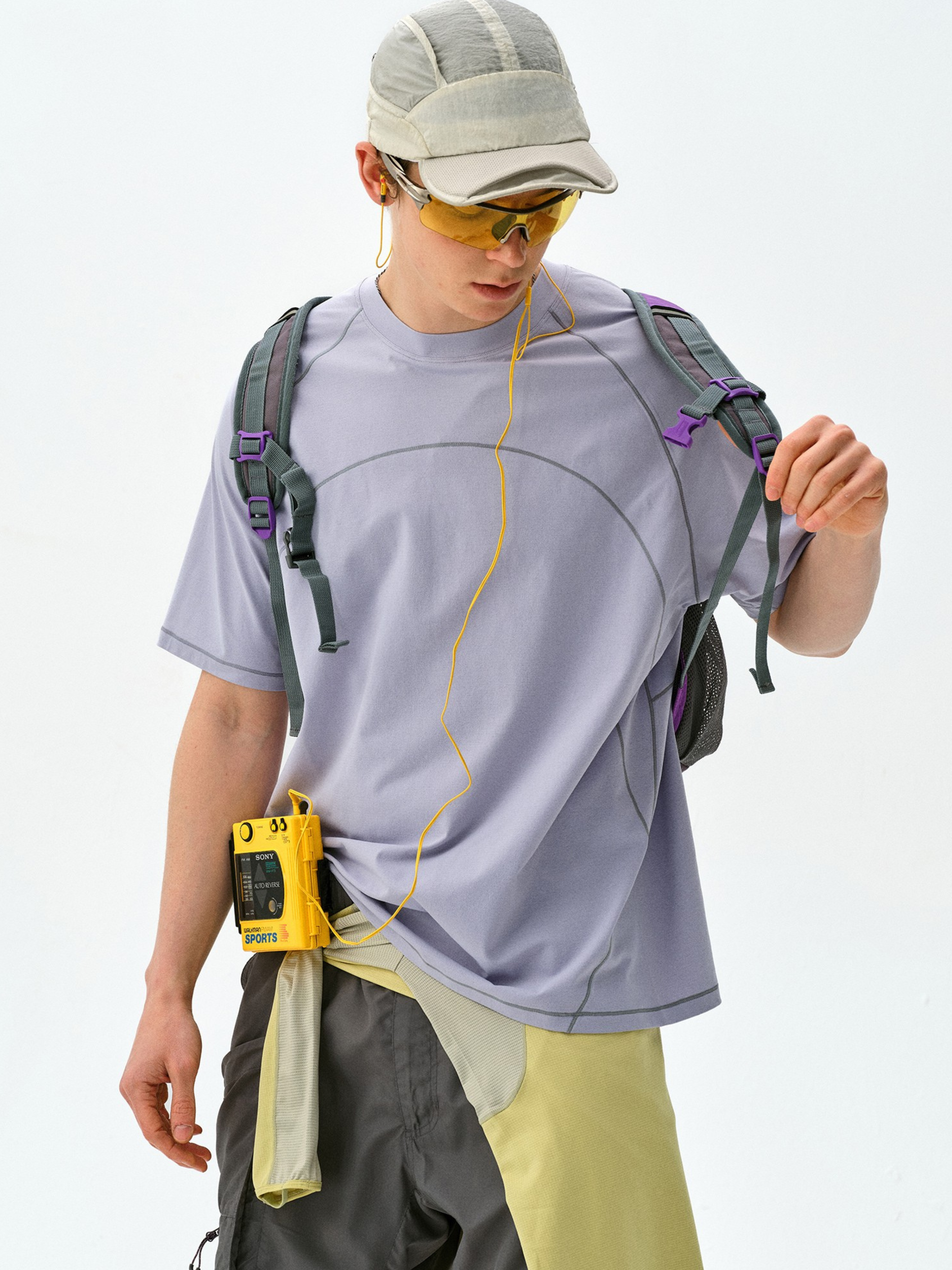 Emberreach - UPF50+ Moisture-Wicking Antibacterial Crewneck T-Shirt