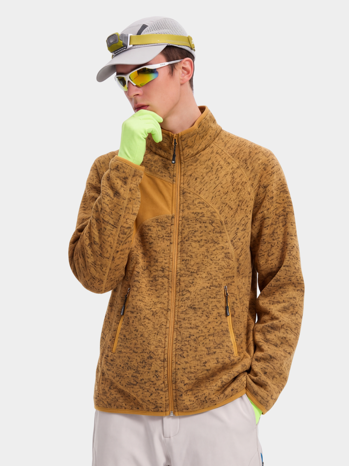 EdgeGlide - Unisex Wrinkle-Resistant Lightweight Thermal Fleece Jacket