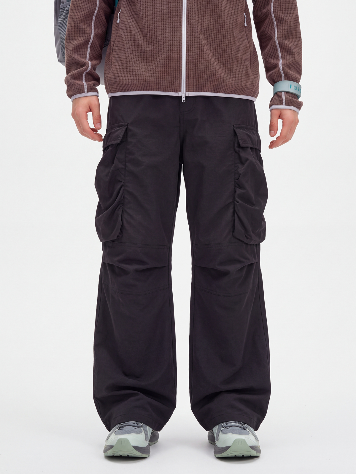 DualSway - Unisex Breathable Large Pockets Wide-Leg Cargo Pants
