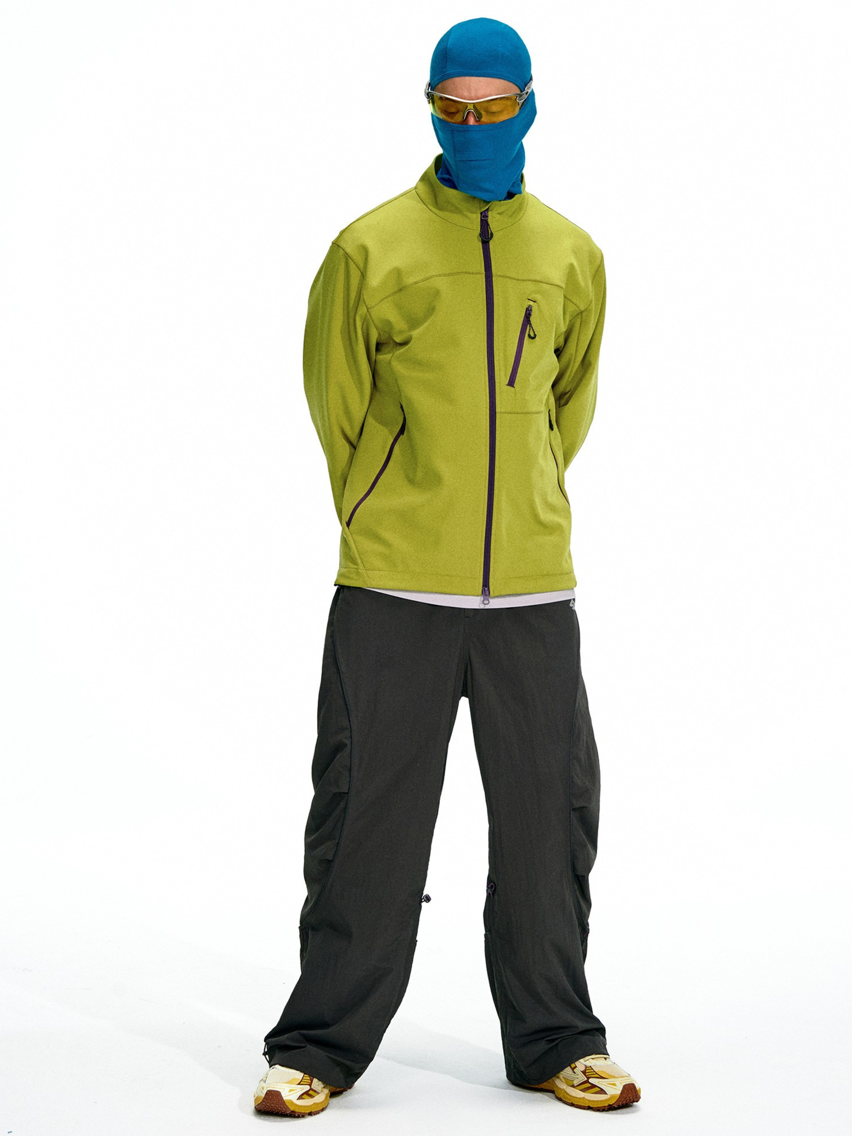 Driftcore - Unisex Colorblock Stand Collar Jacket