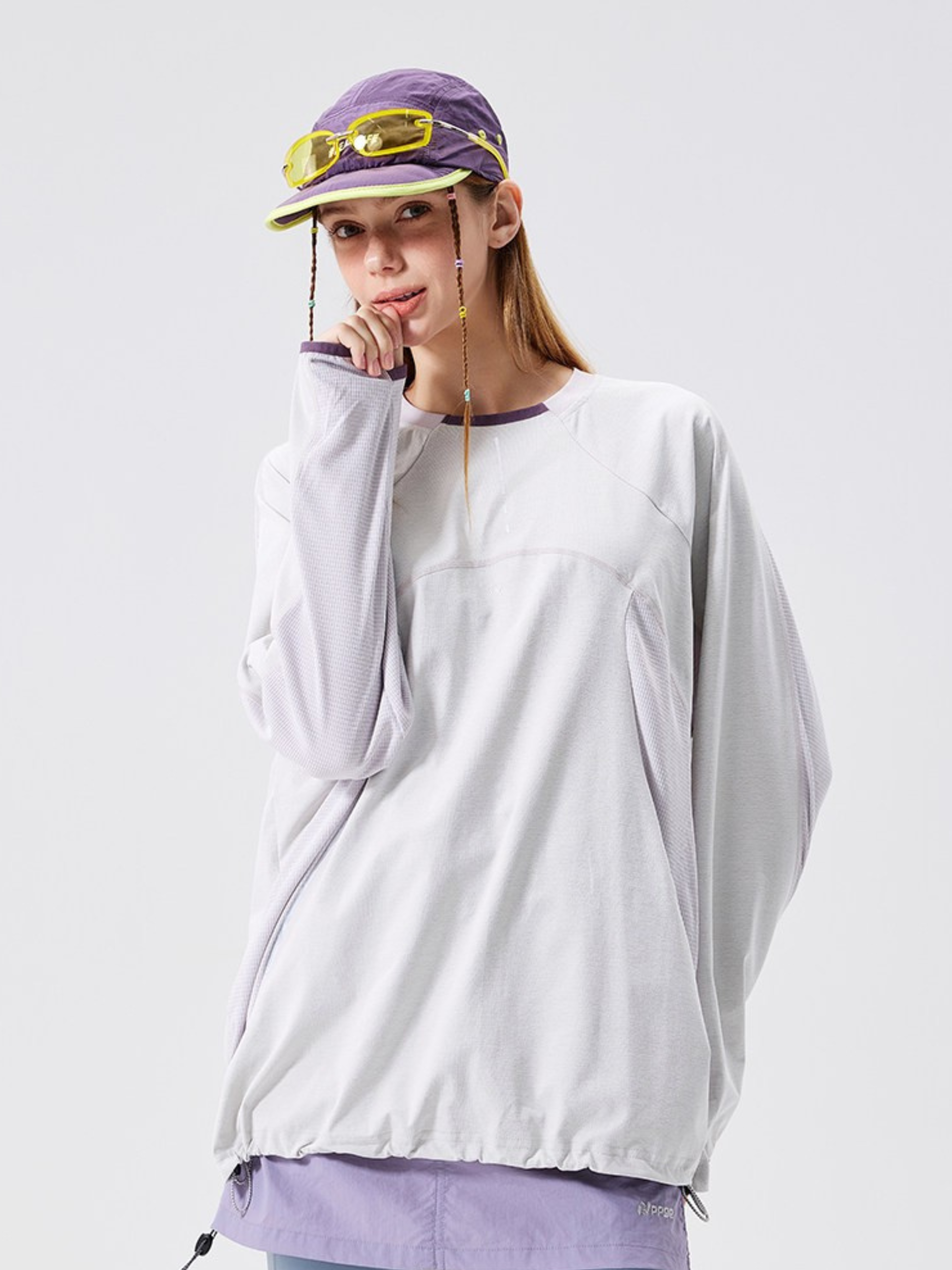 DryShell - Unisex Loose-Fit Quick-Dry Long Sleeve T-Shirt