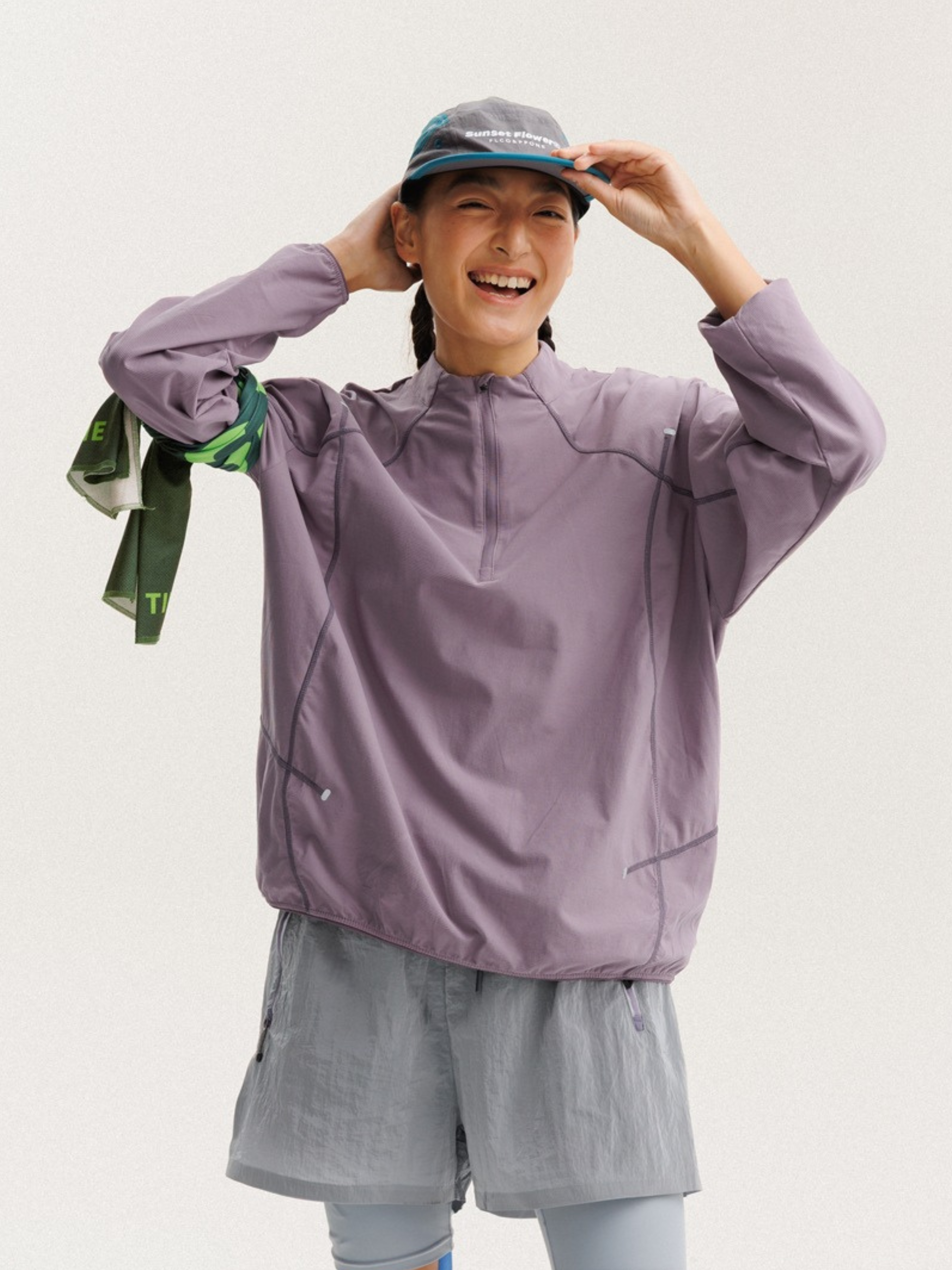 Ironthorn - Lightweight Quick-Dry Half-Zip Long Sleeve Tee