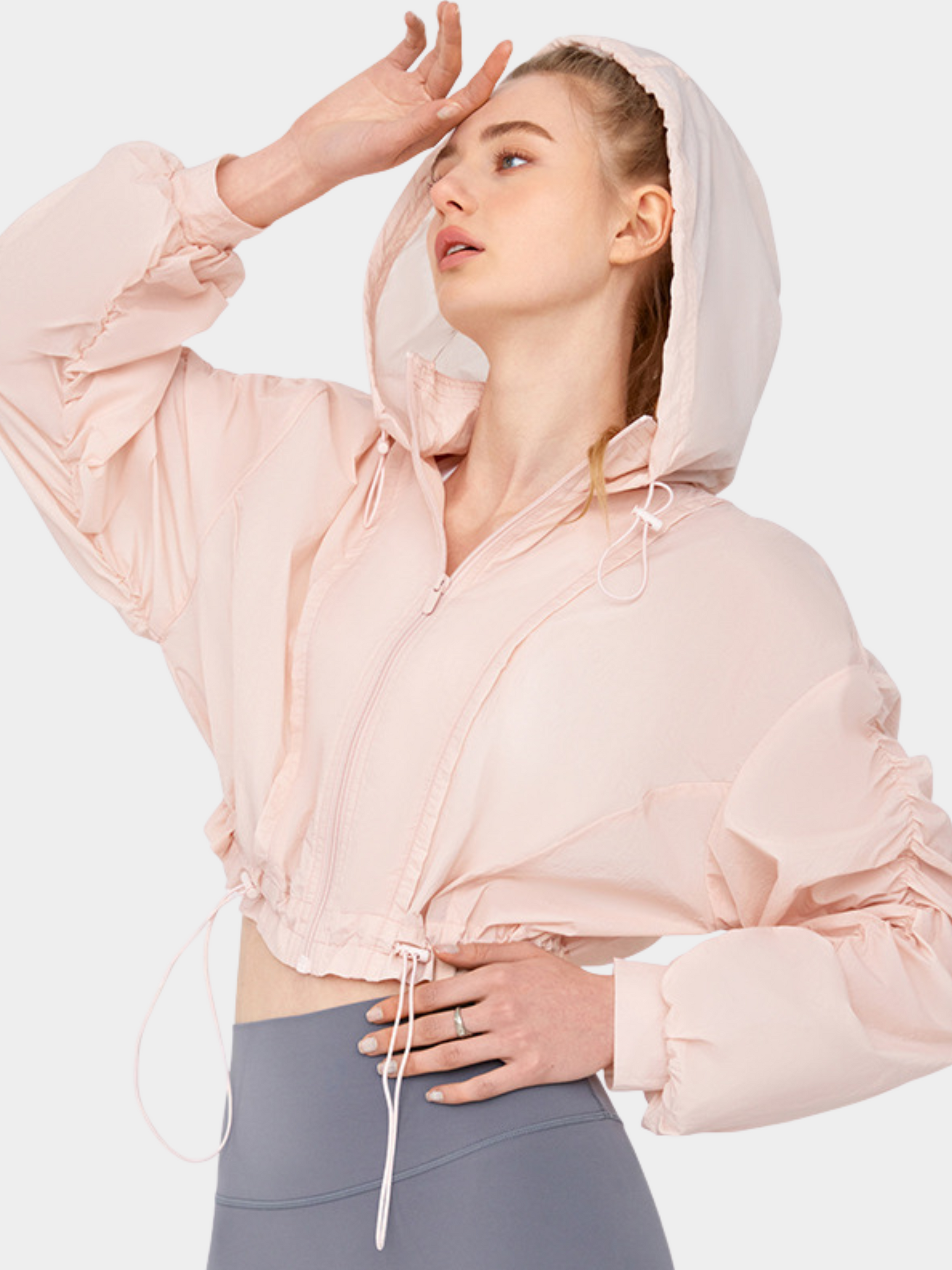 MesaCrate - Women's Lightweight Breathable Waist-Adjustable Jacket GONGGAR SPORTS