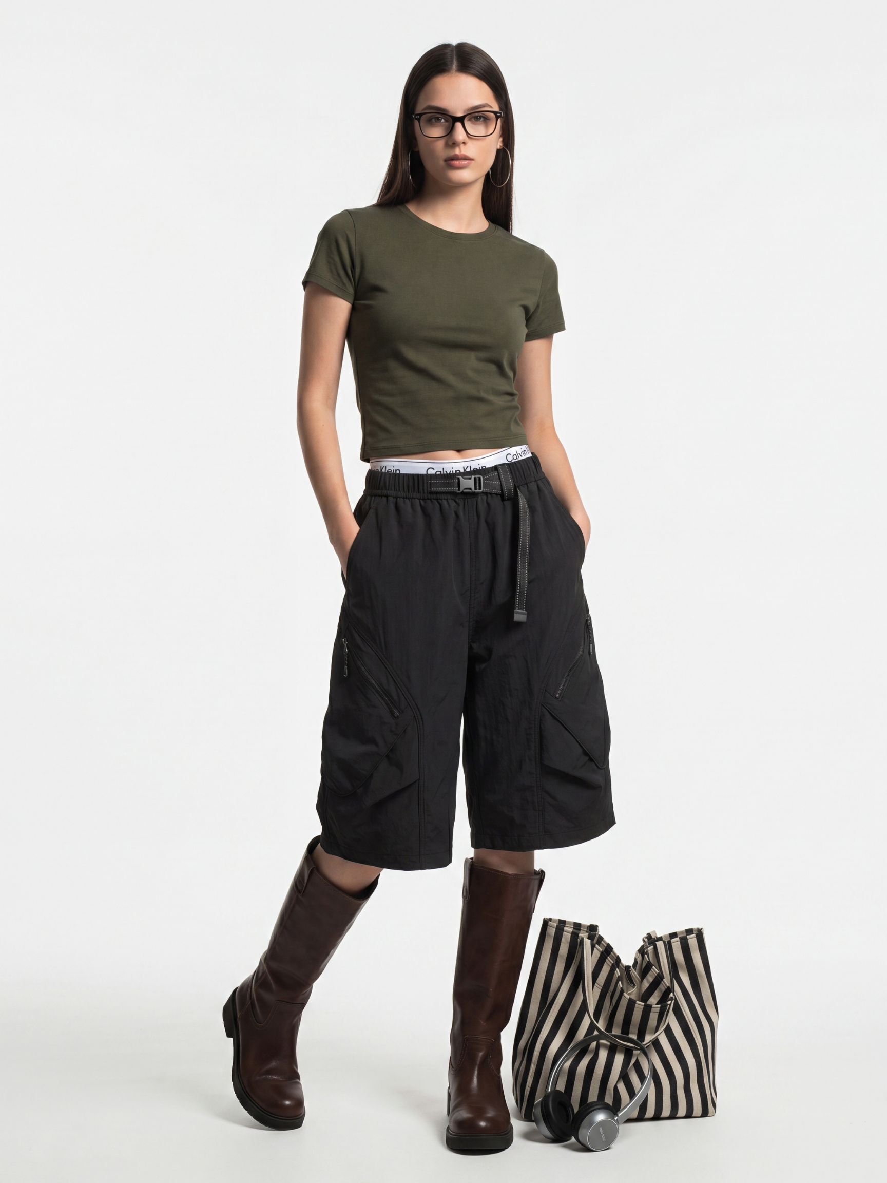 CamoDrift - Unisex UPF 50+ Water-Repellent Camo Wide-Leg Utility Pants