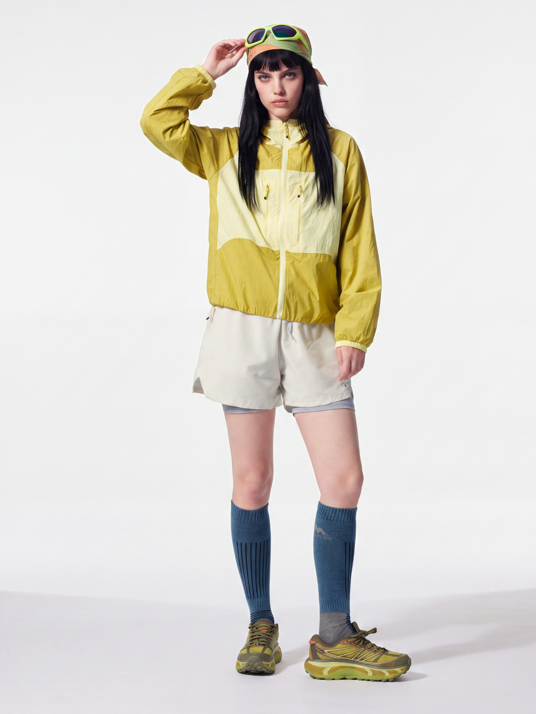 LiteVeil - Water-Repellent Lightweight Breathable Color-Block Jacket