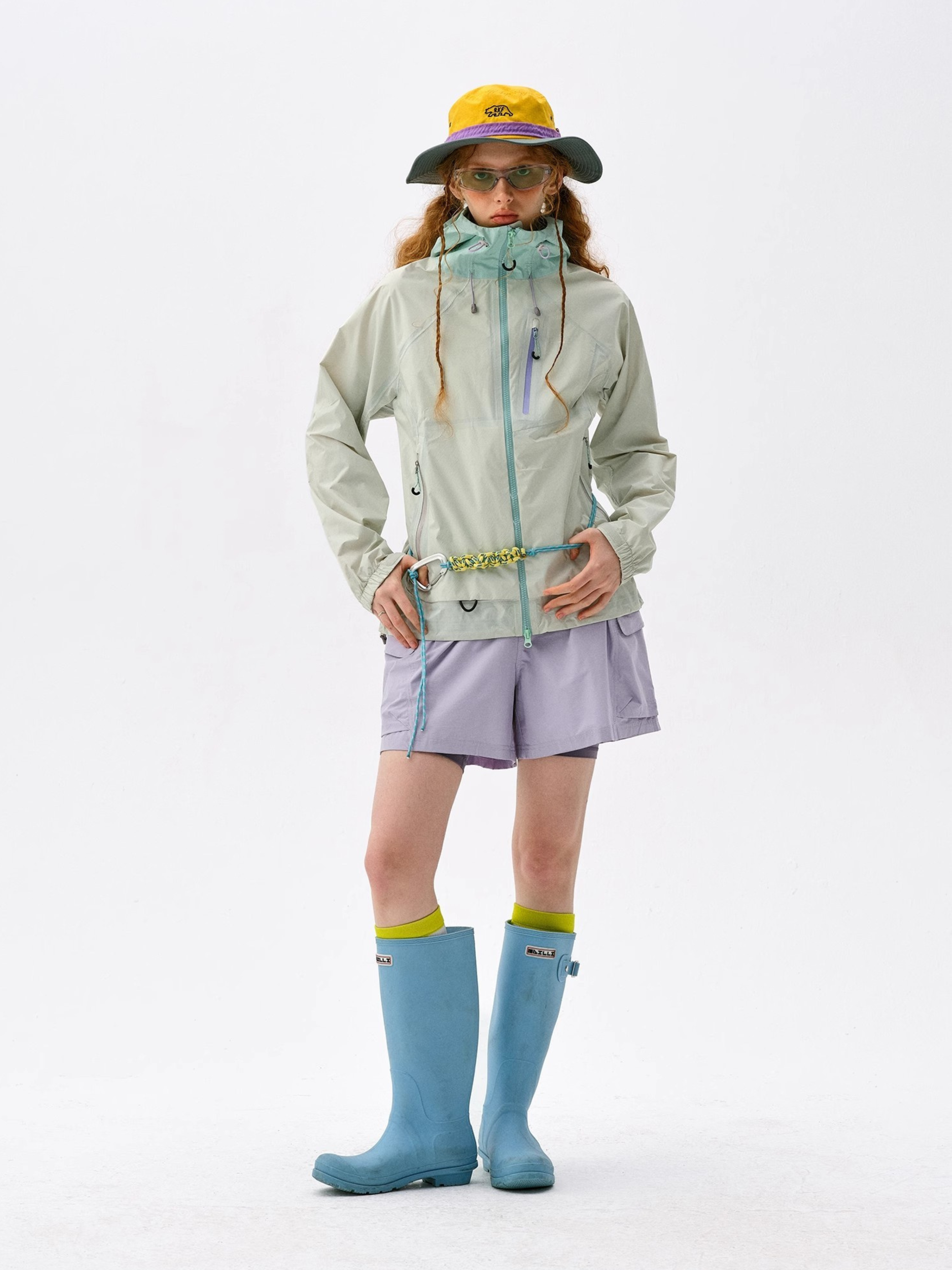 Cougarnest - Women's Drawstring Reflective Quick-Dry Shorts