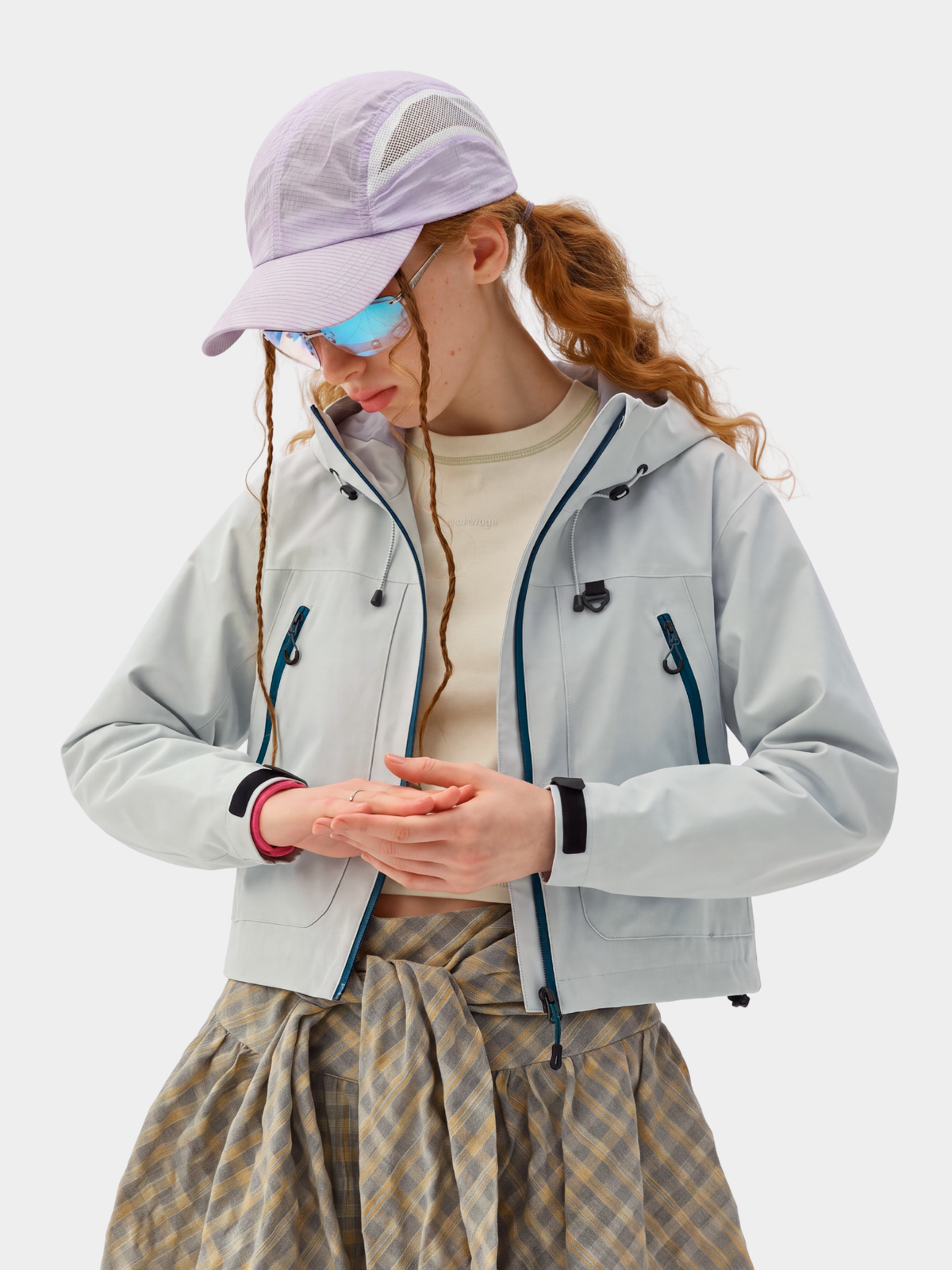 Castgear - Women's Water-Repellent Breathable Cropped Jacket