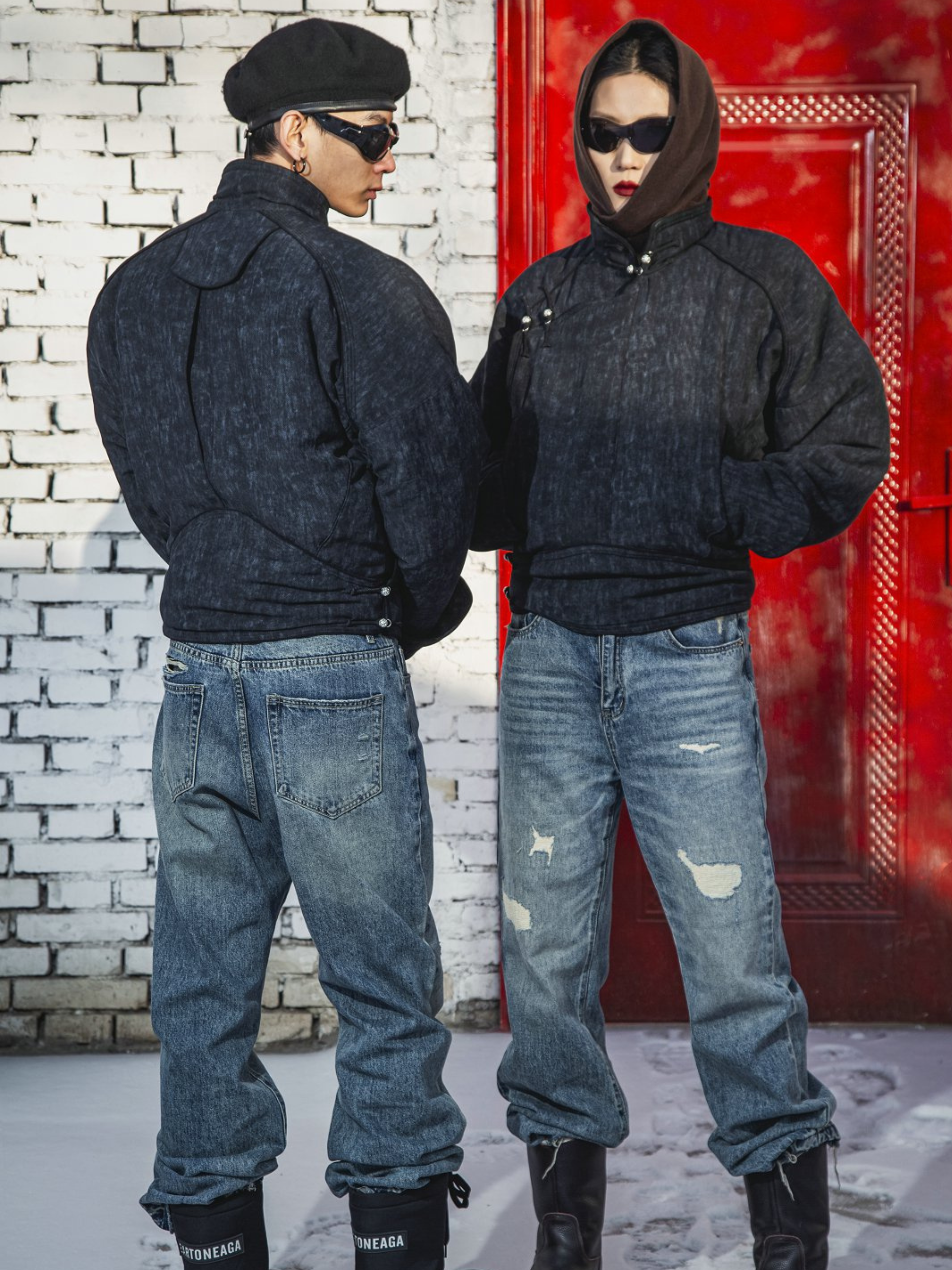 DryLamp - Thickened High-Neck Padded Winter Jacket