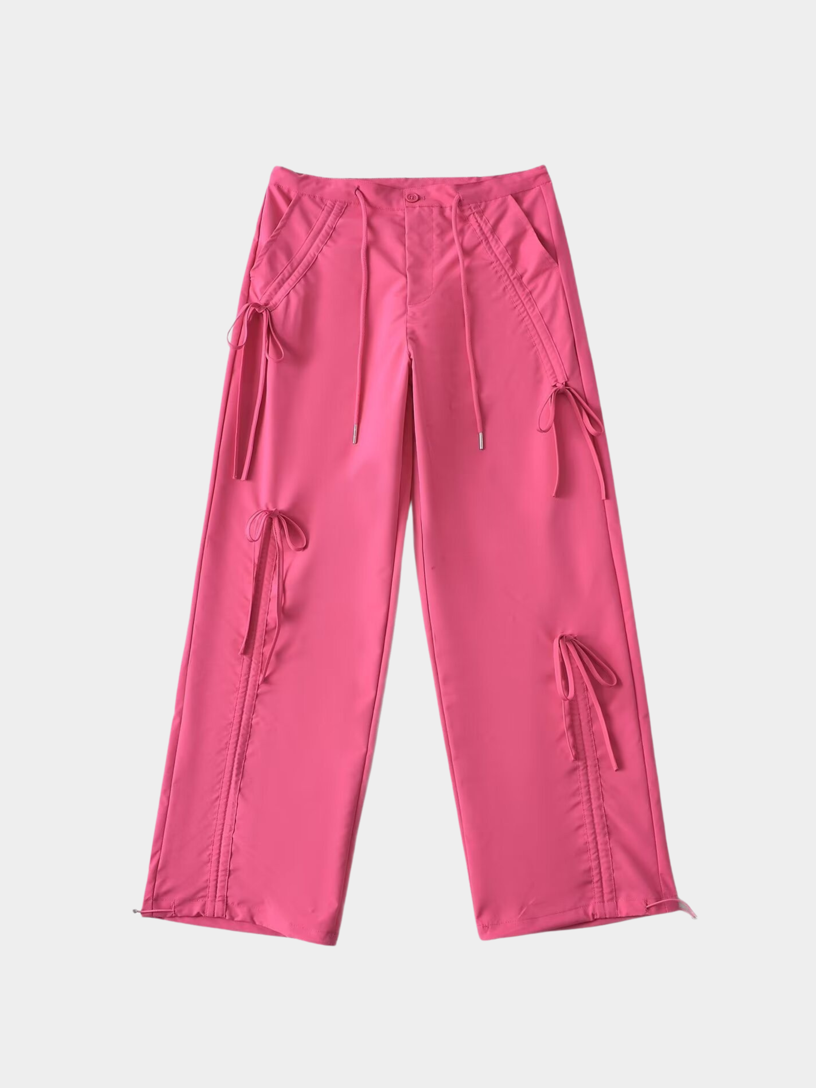 WolfBoard - Women's Bow-Tie Drawstring Quick-Dry Cargo Pants