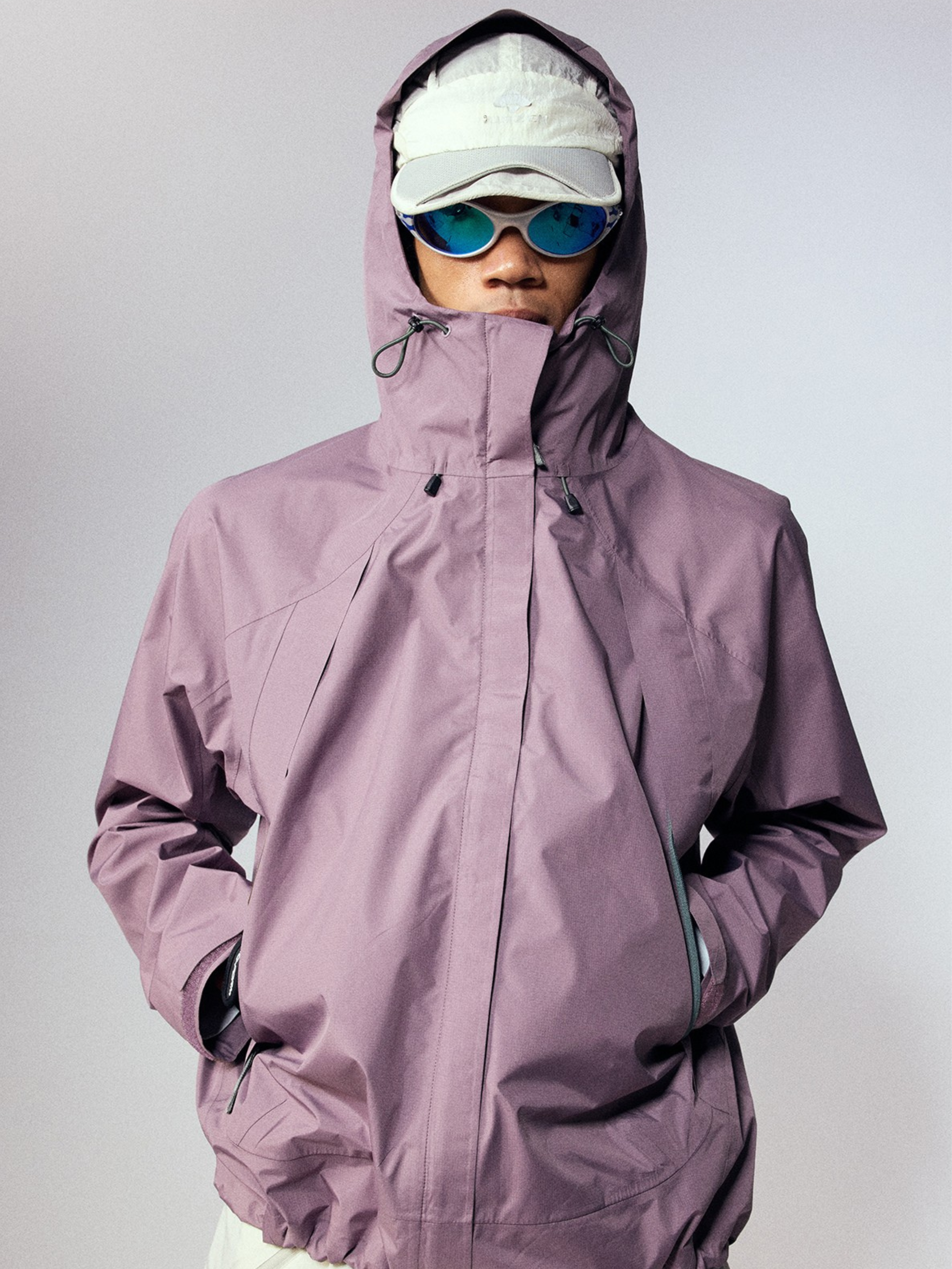 CampCooler - Men's Hooded Outdoor Shell Jacket