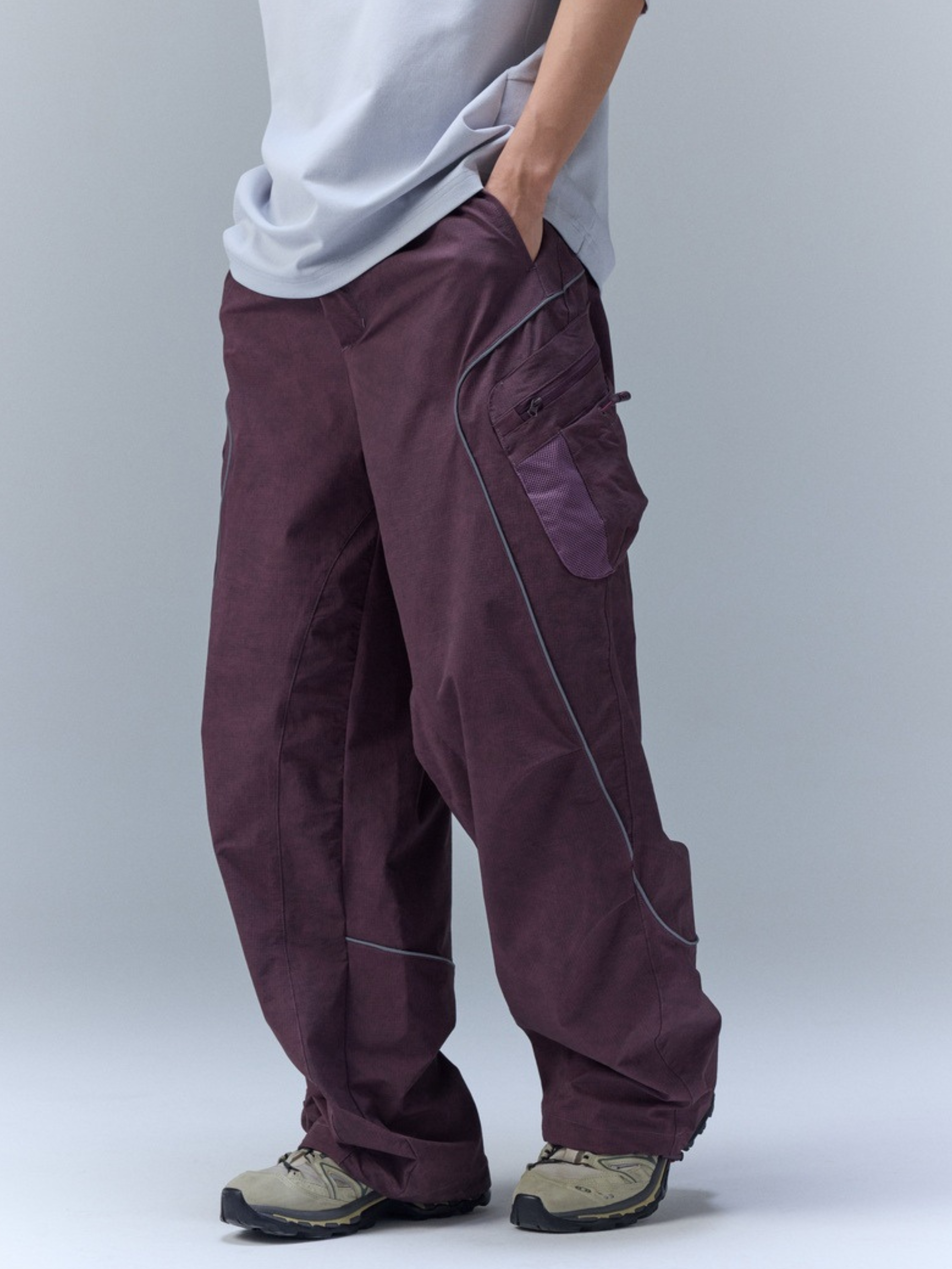 FireClip - Men's Water-Repellent Mud-Dye Utility Cargo Pants