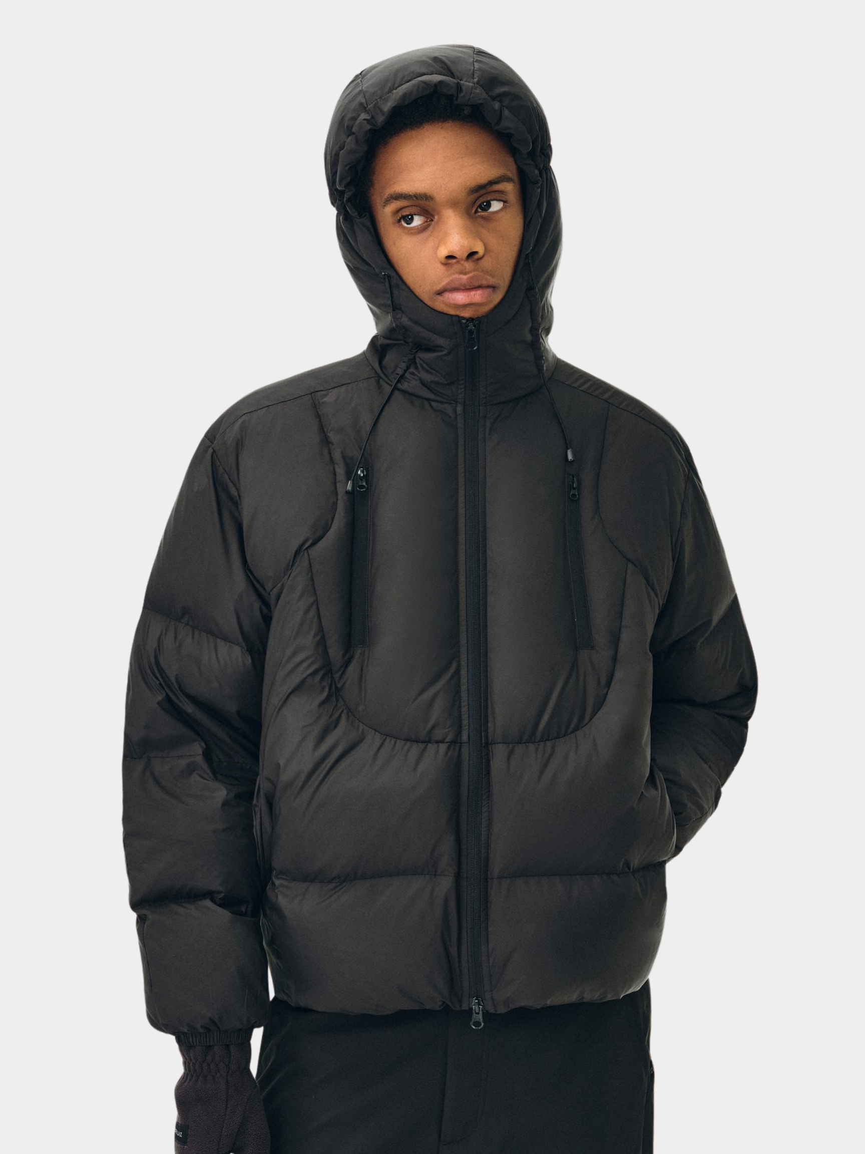 Emberfrost - Unisex 90% White Duck Down Dual-Zip Hooded Jacket