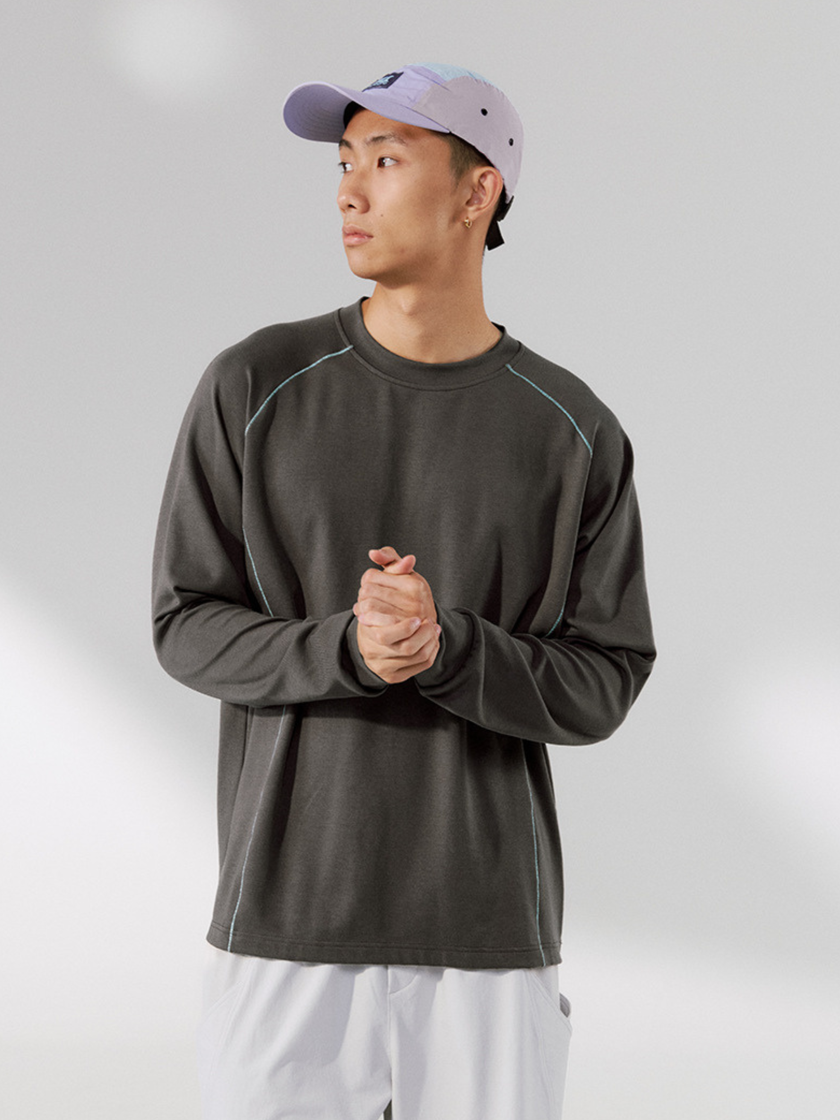 Harrow - Unisex TENCEL™ Modal Dual-Tone Long Sleeve Tee