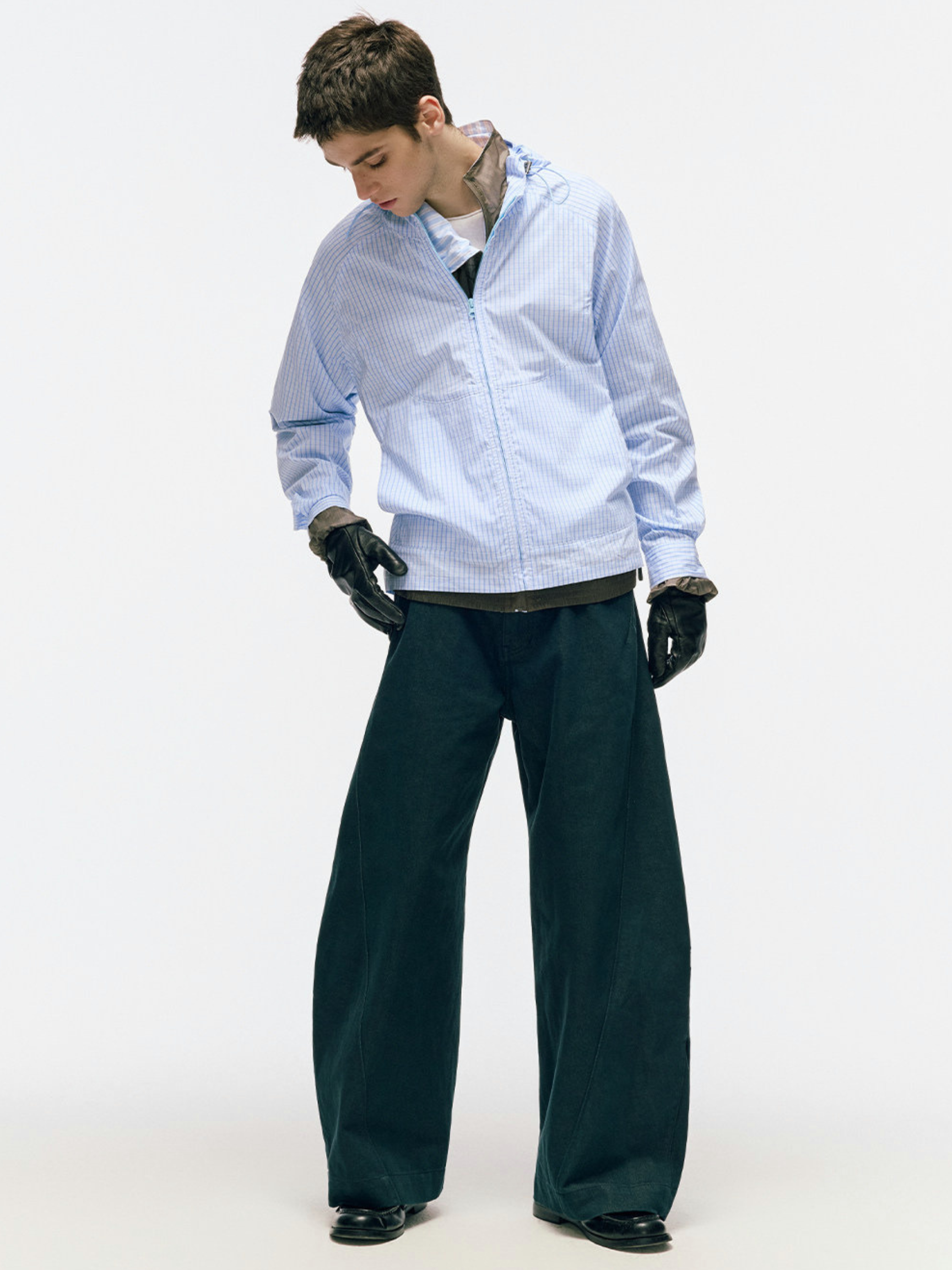 SandDune - Pleated Curved-Leg Utility Pants