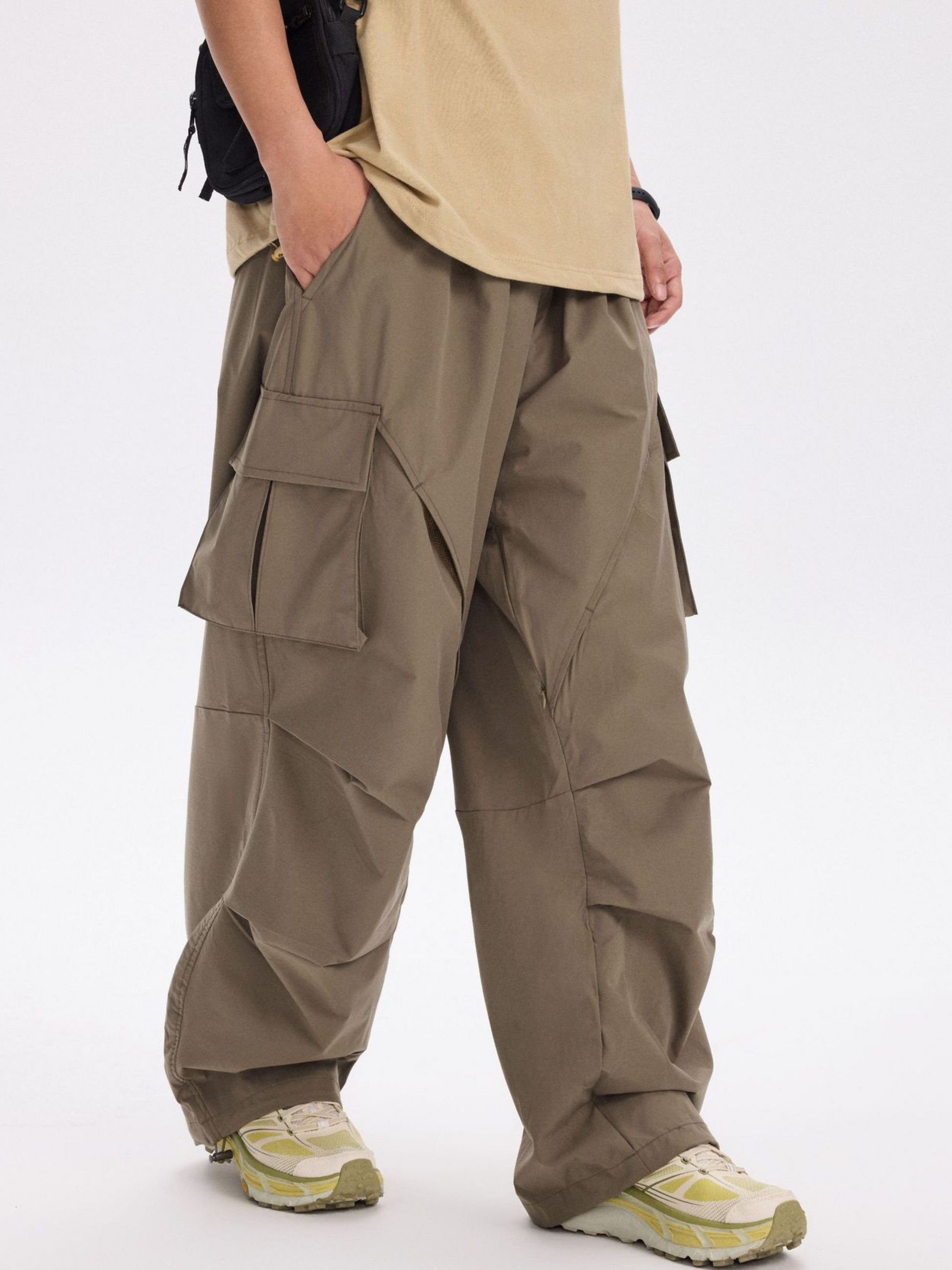 Eaglenest - Unisex Breathable Wide-Leg Utility Cargo Pants GONGGAR SPORTS