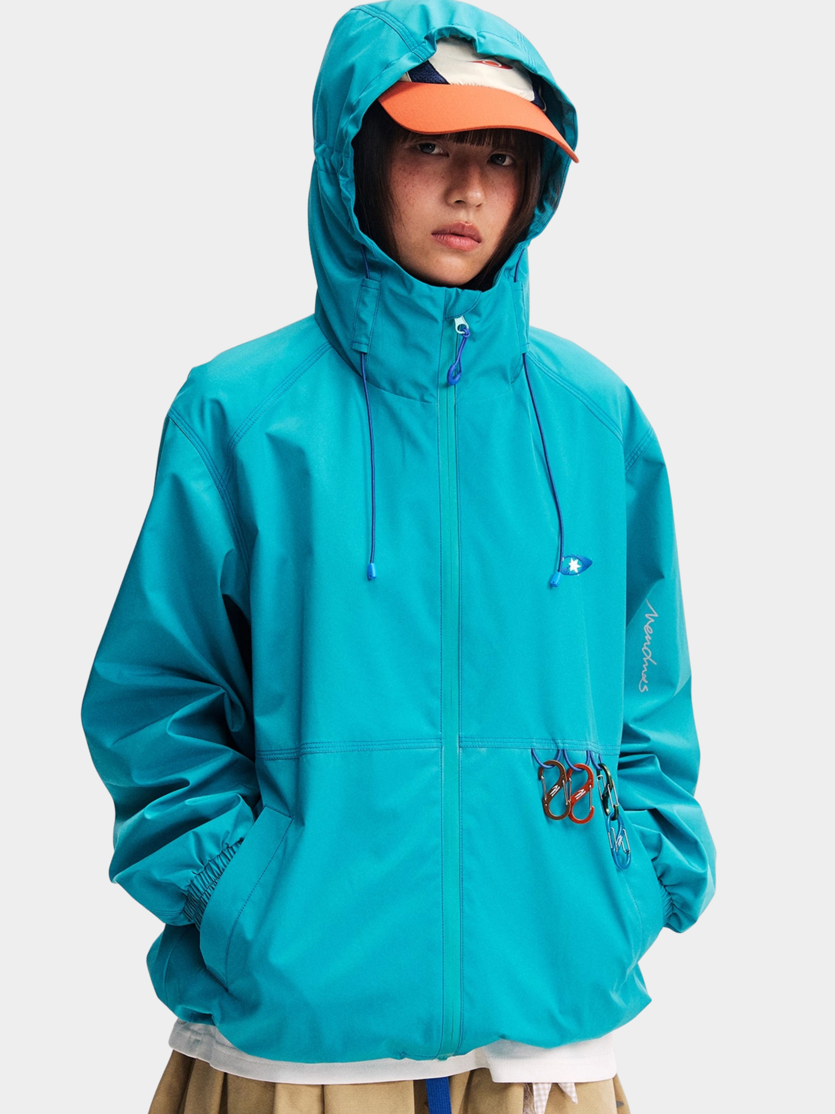 EchoDeck - Teflon® Triple-Defense Colorblock Drawstring Jacket