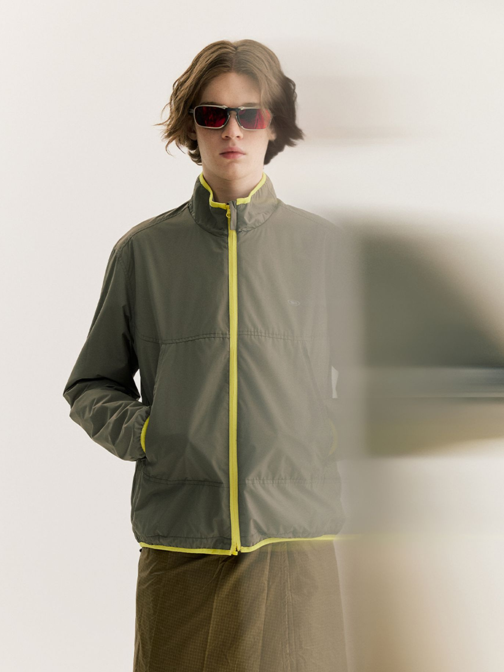 GlowStick - Unisex Reversible Fleece Cycling Jacket GONGGAR SPORTS