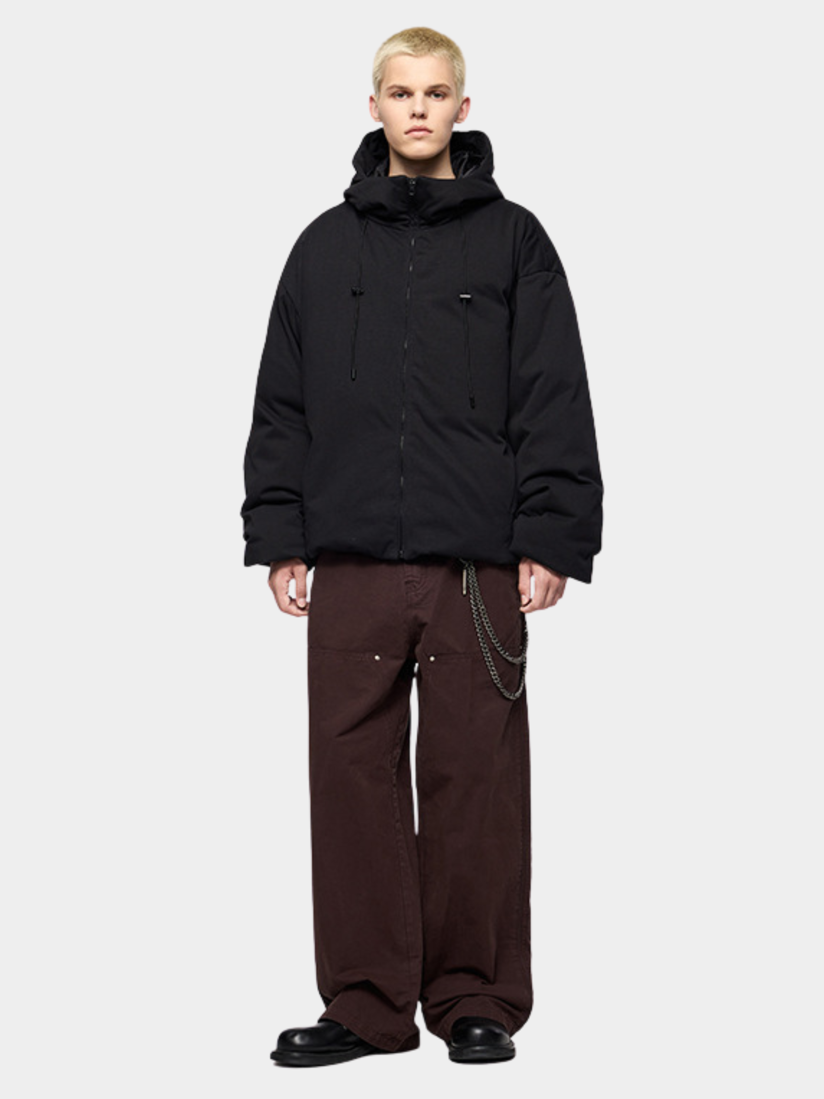 DryCanopy - 90% Duck Down Knit Fabric Hoodie Jacket