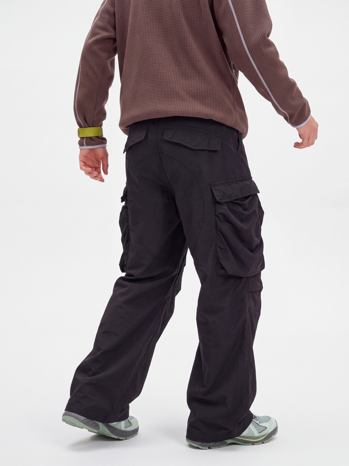 DualSway - Unisex Breathable Large Pockets Wide-Leg Cargo Pants