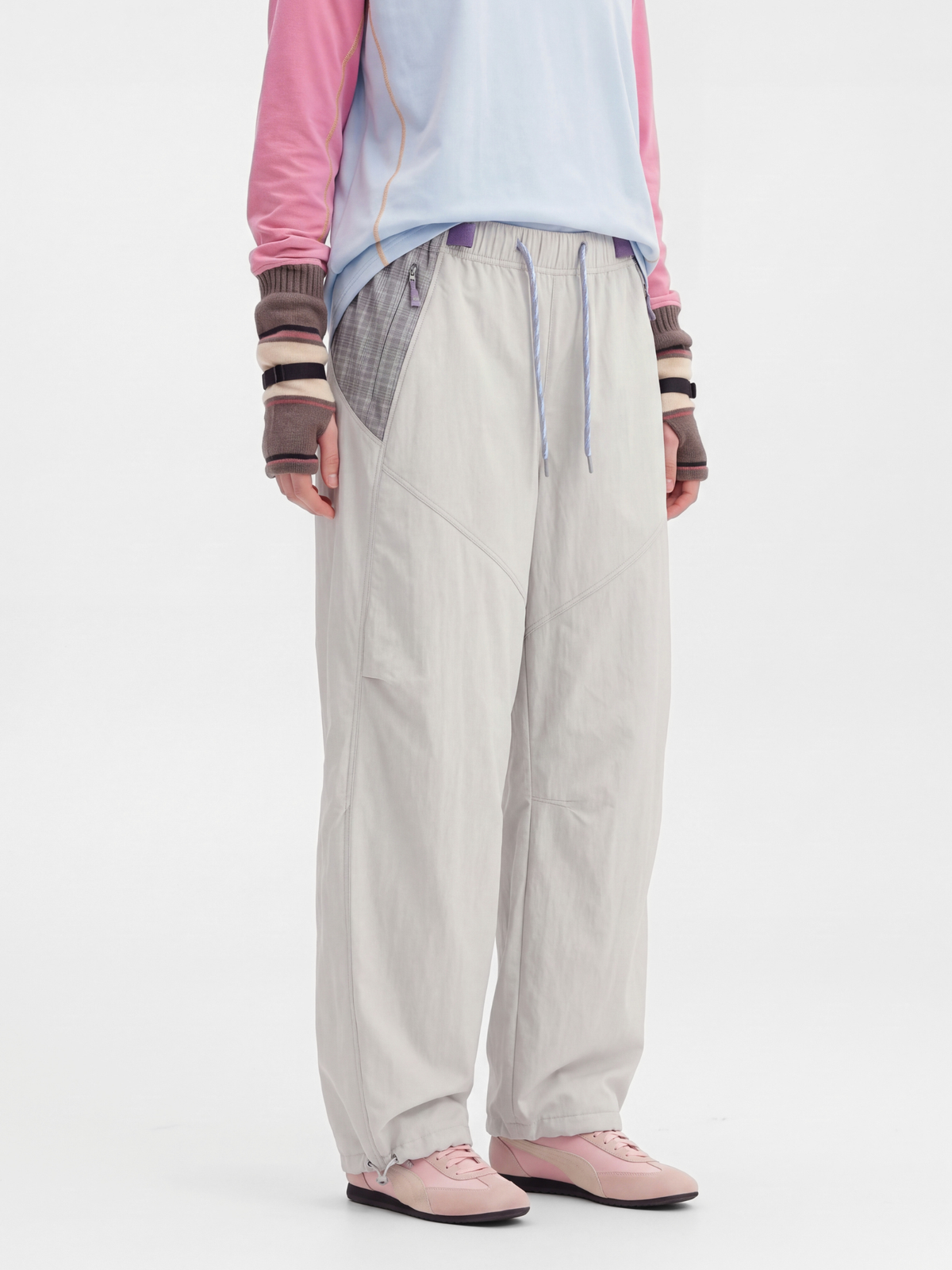 HeatKit - Unisex Water-Repellent Breathable Color-Block Utility Pants