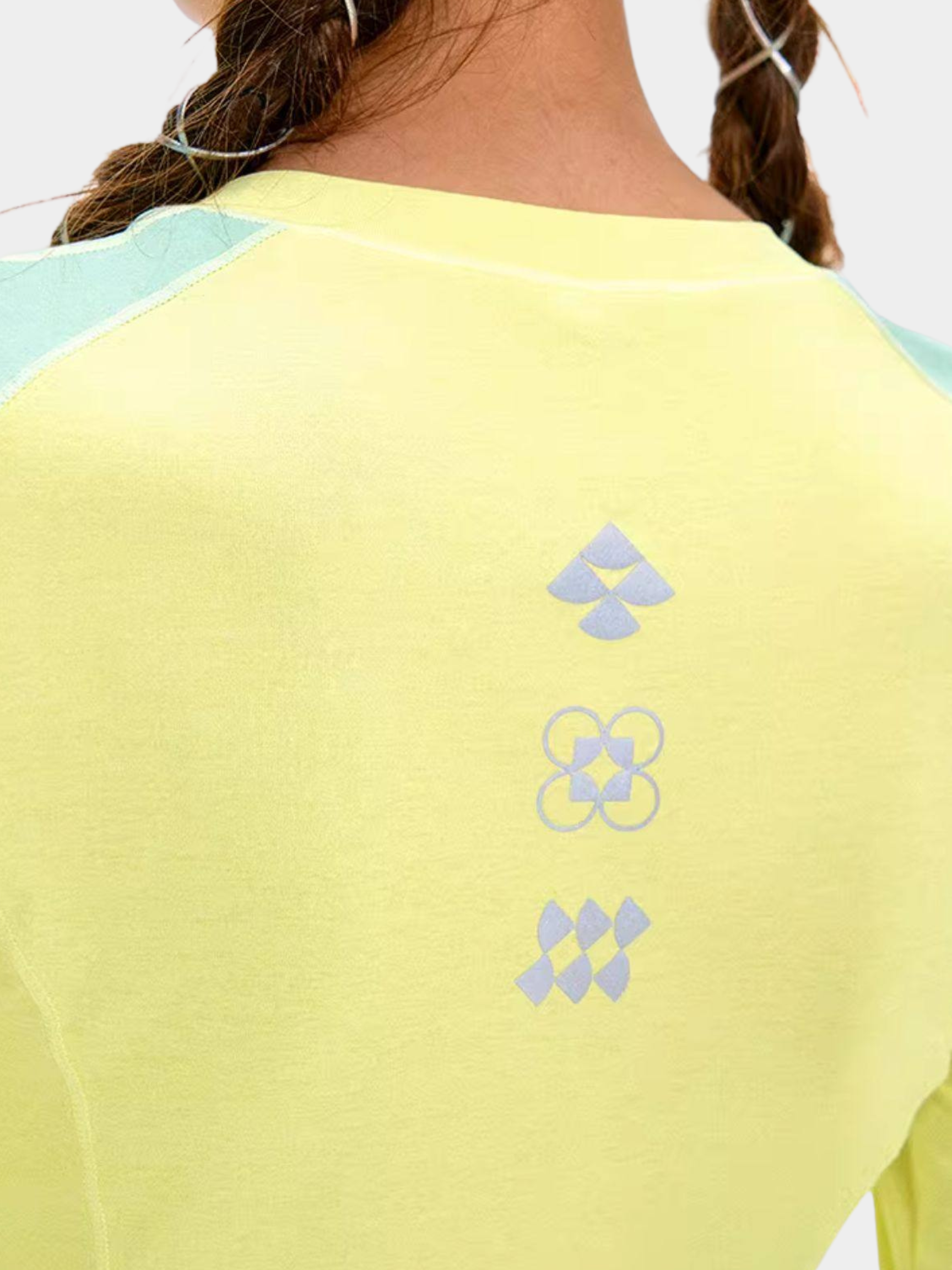 Moonfire - Moisture-Wicking Colorblock Fitted Base Layer Top
