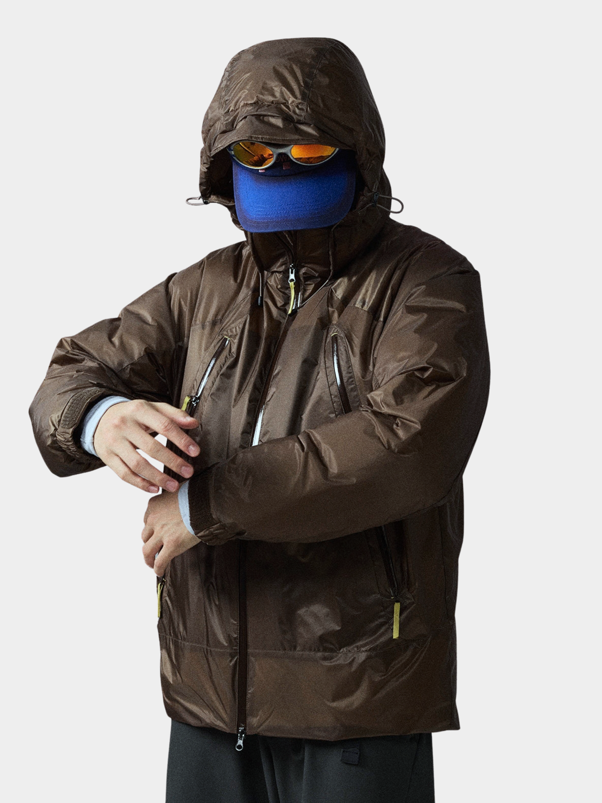 Dawntrail - 90% White Duck Down Hooded Insulated Jacket
