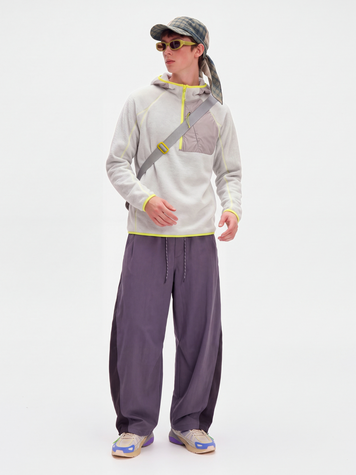 LiteDrift - Unisex Lightweight Textured Fleece Hooded Sweatshirt