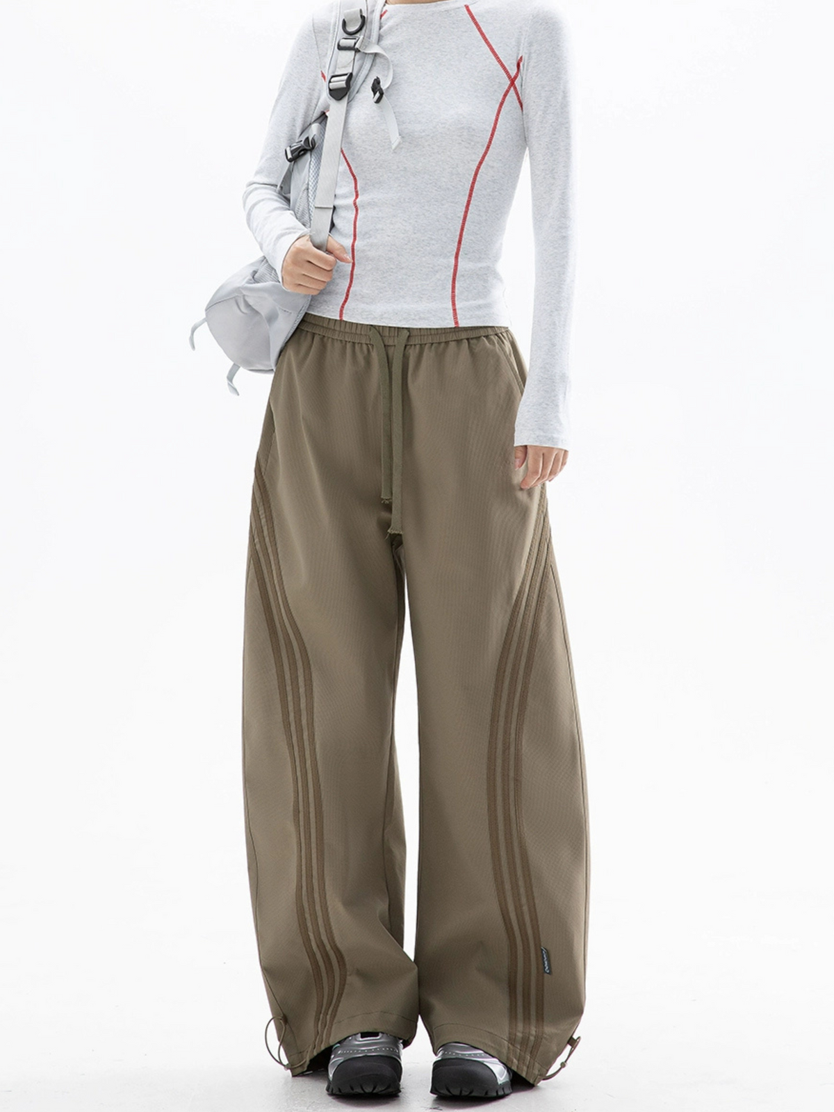 Nomad - Women's Three-Stripe Colorblock Track Pants