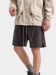 BaseRope - Men's Zipper Slit Shorts