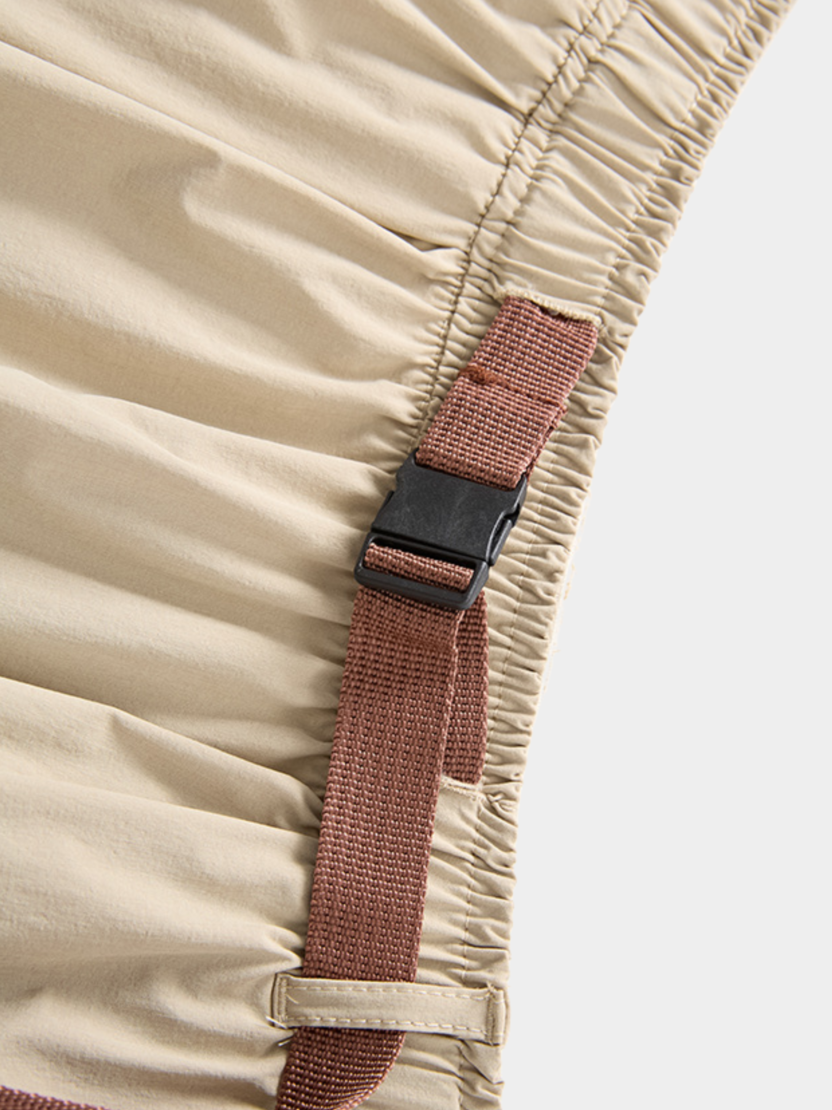 LightLull - Women's UPF50+ Quick-Dry Utility Belt Midi Skirt