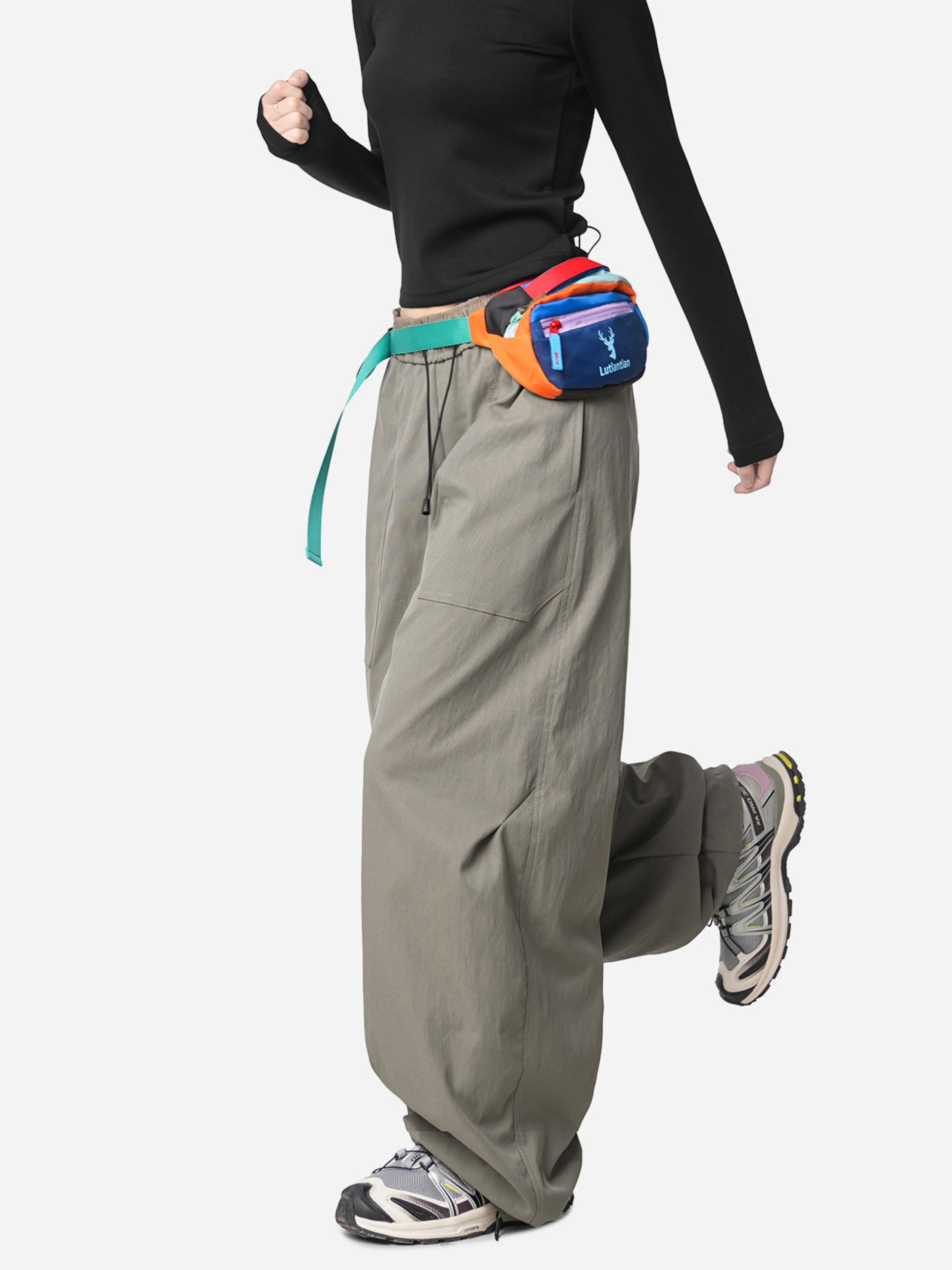 Backtrail - Unisex Lightweight Quick-Dry Hiking Paratrooper Pants