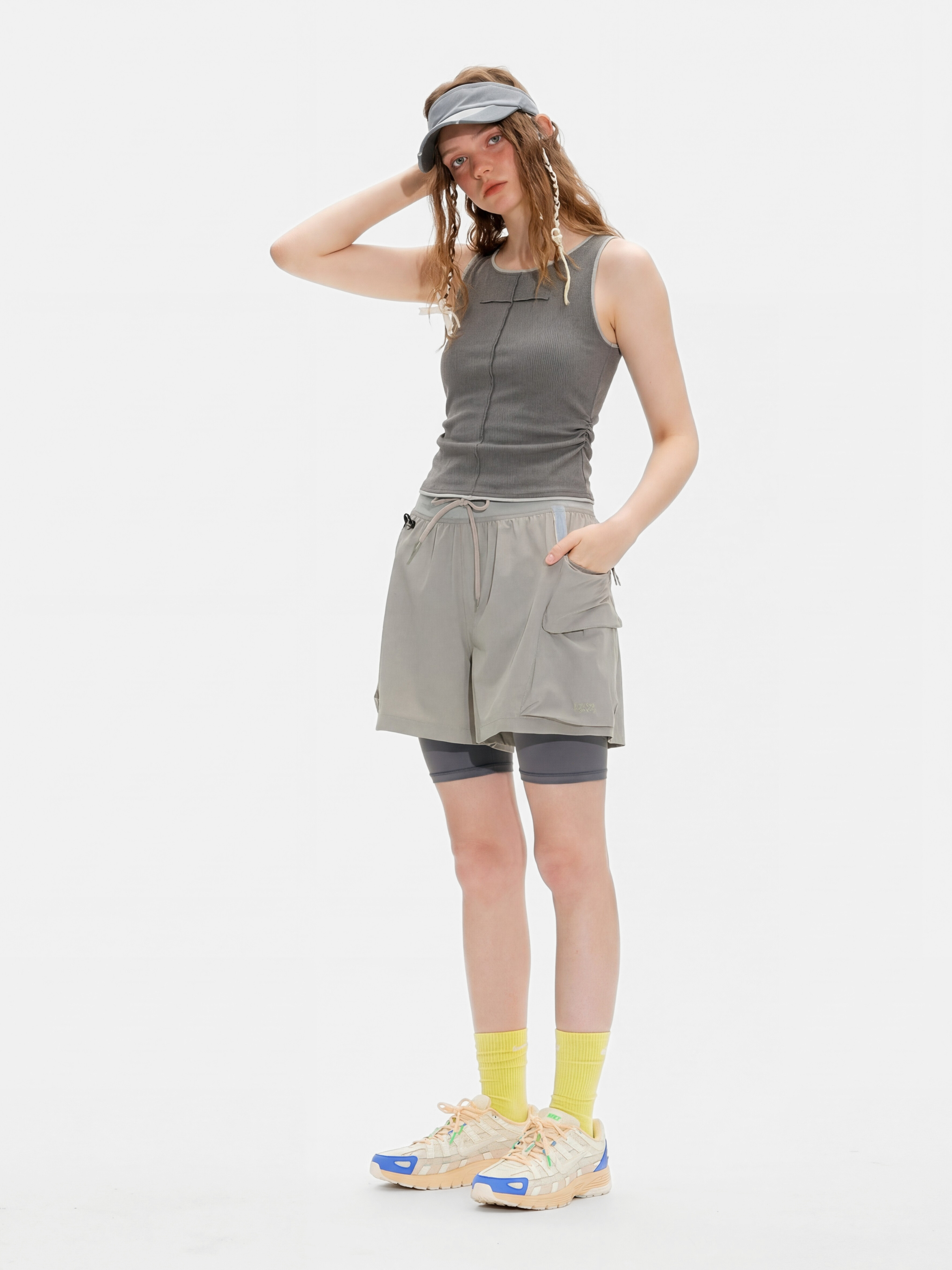Redrock - Women's Slim Fit Cropped Sleeveless Cotton Tank Top