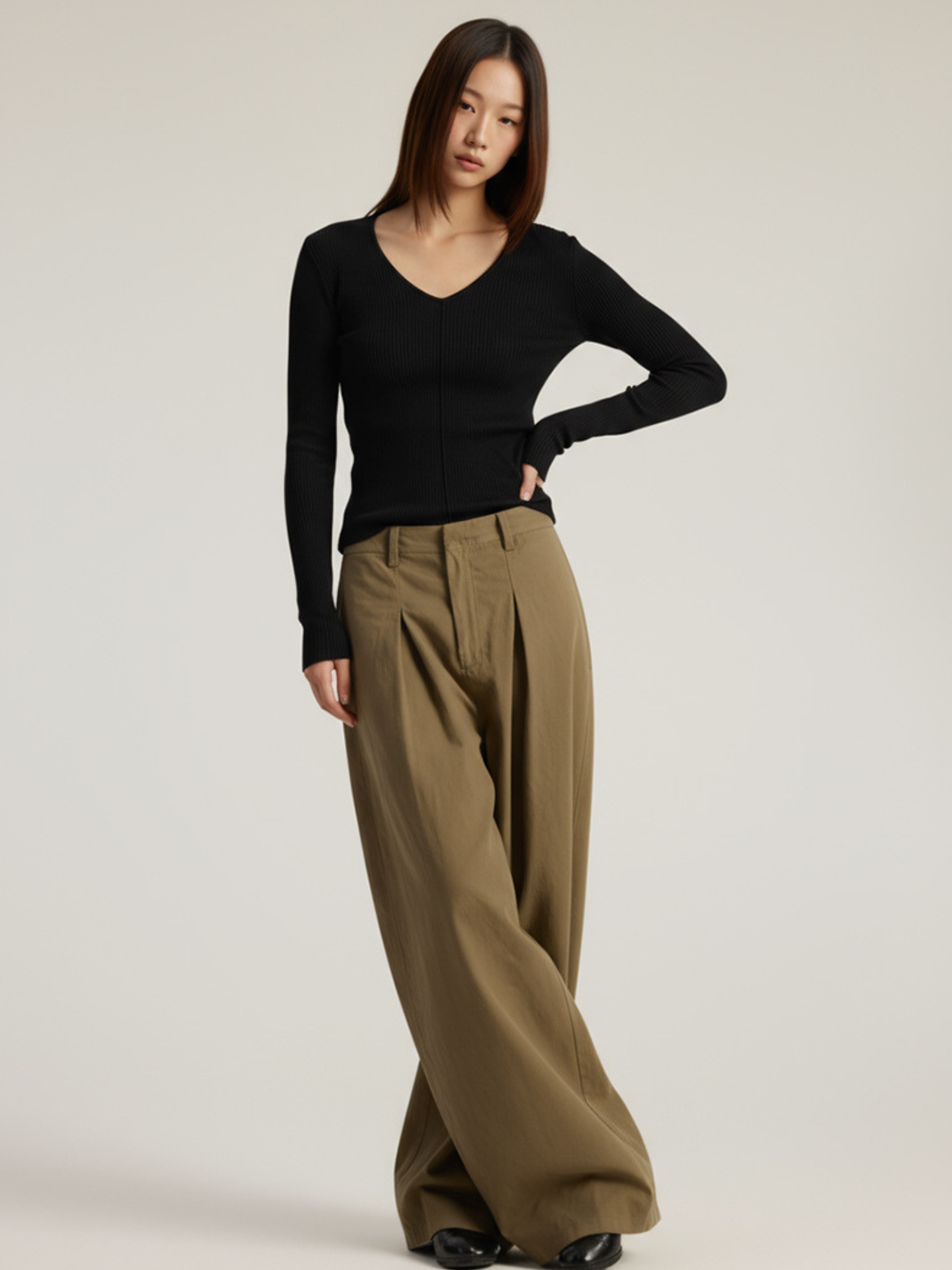 Cloudreach - Women's Tencel™ Wool V-Neck Base Layer Top