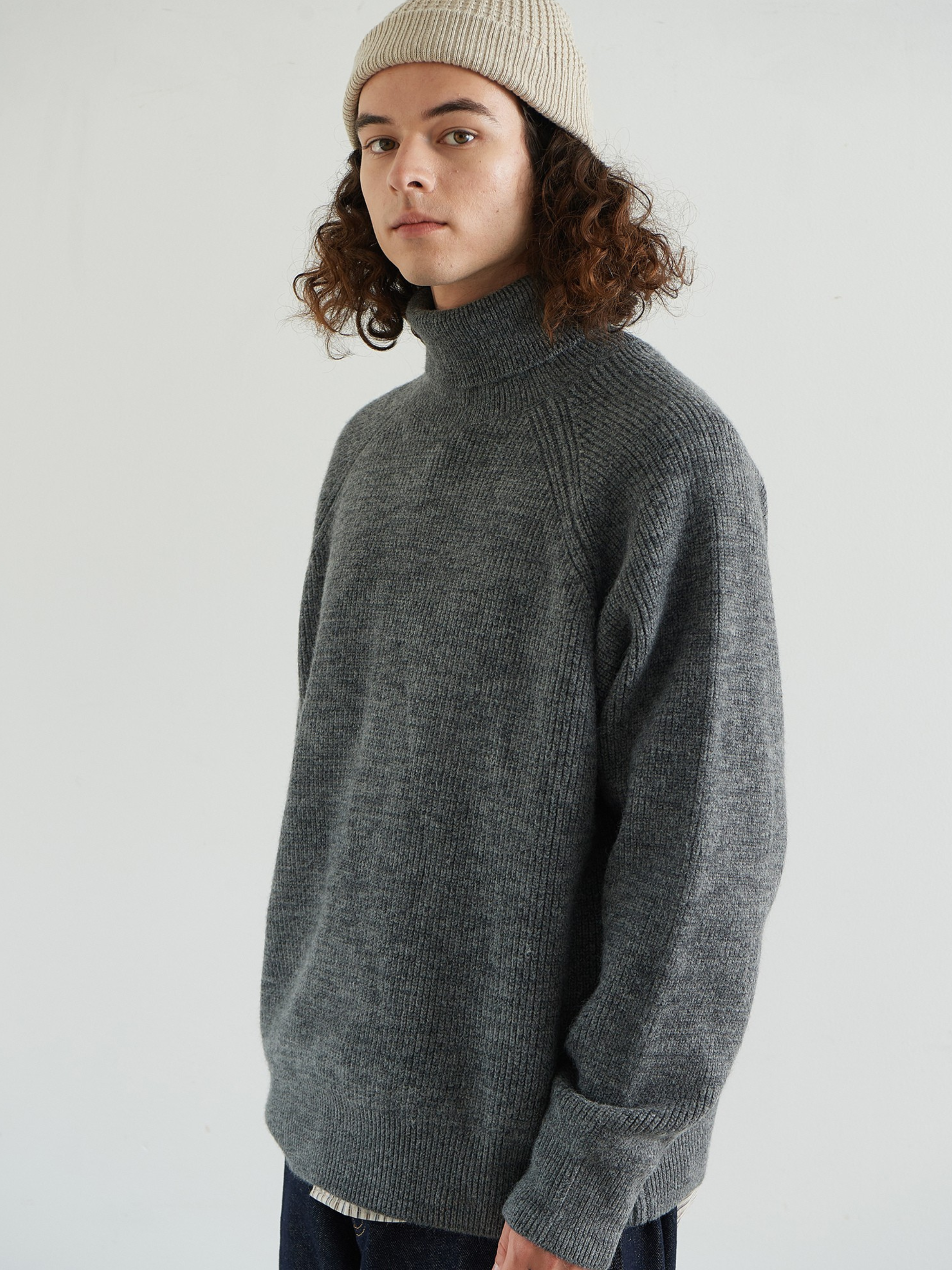 Nightbloom - Unisex Versatile Turtleneck Knit Pullover Sweater