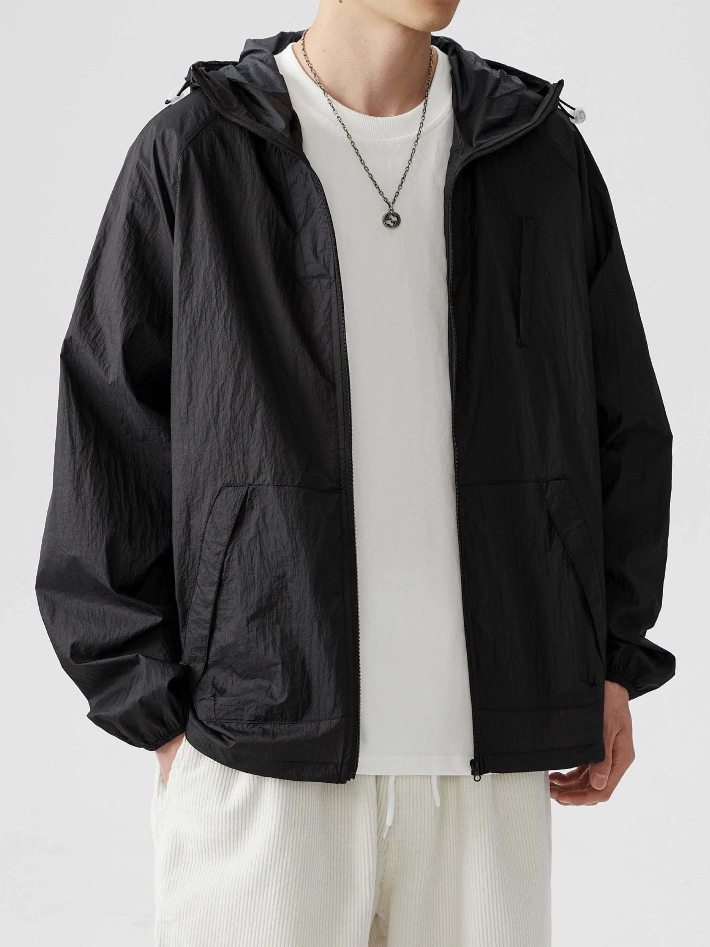 CampPouch - Men's UPF50+ Lightweight Sun Protection Jacket