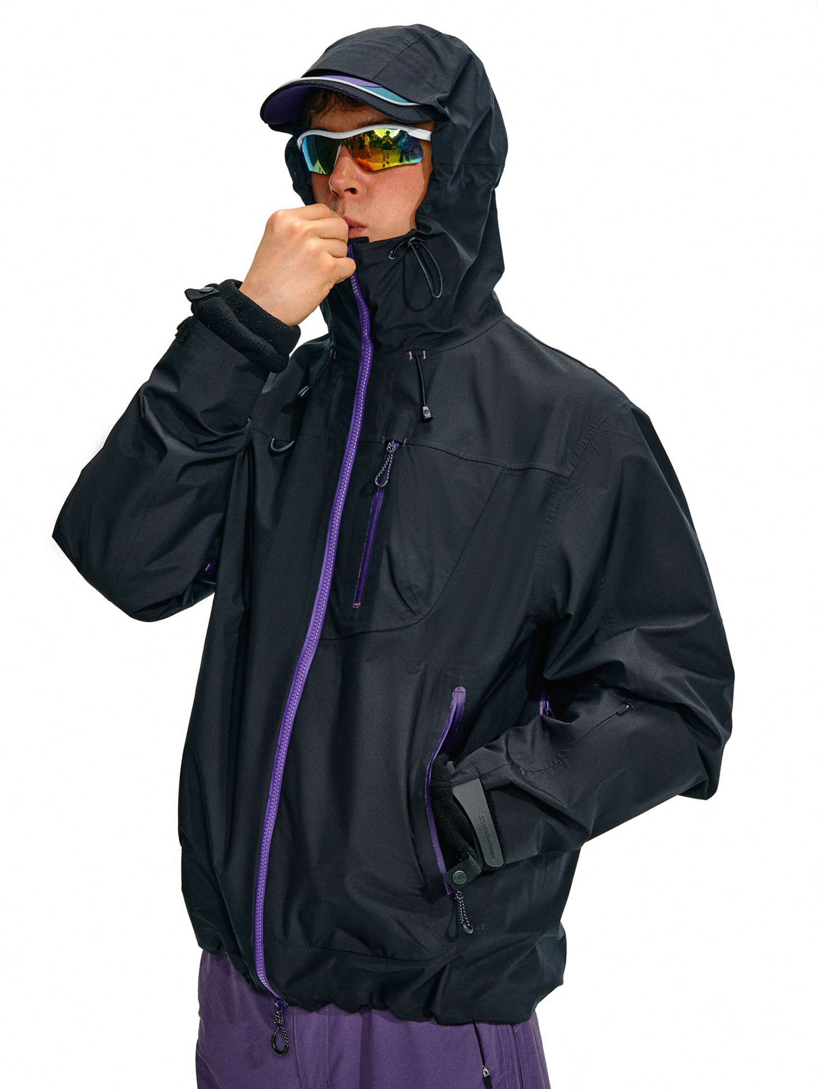 CampFlask - Men's 3-Layer Waterproof Hard Shell Jacket