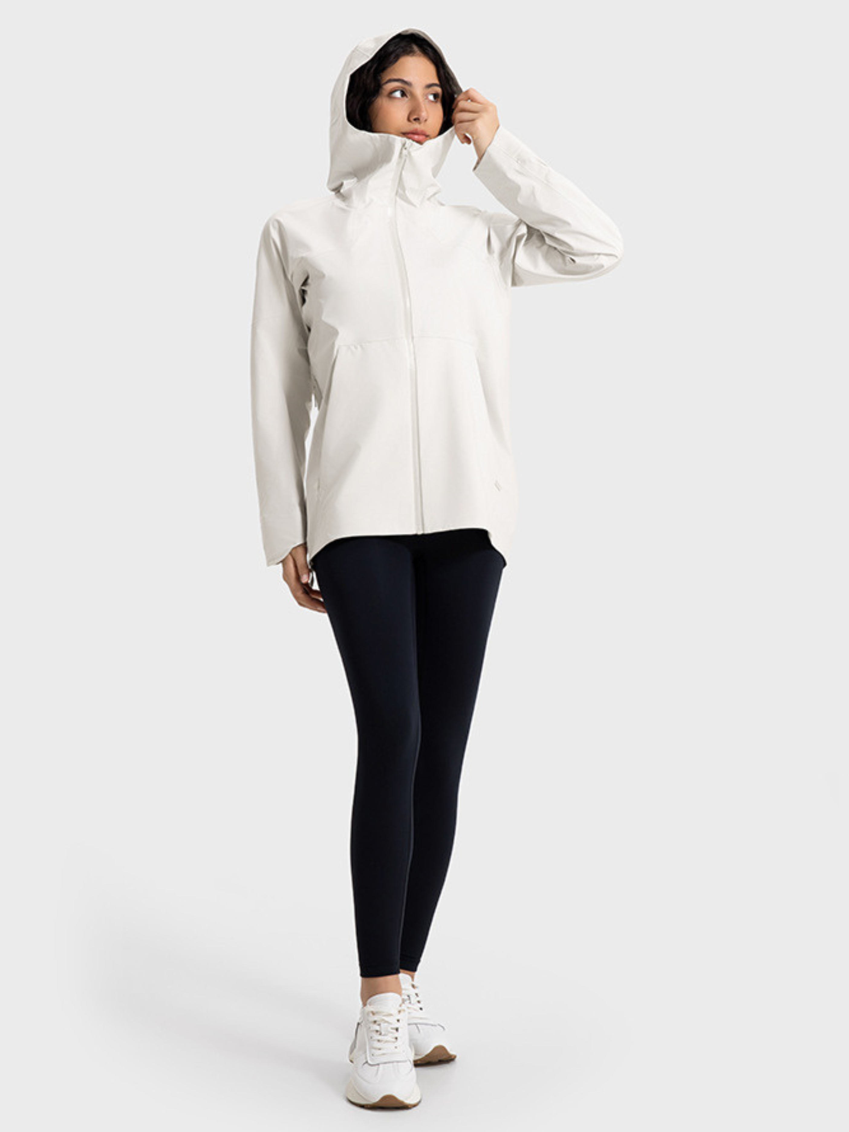 MesaNest - Women's Waterproof Windproof Stain-Resistant Hooded Shell Jacket GONGGAR SPORTS