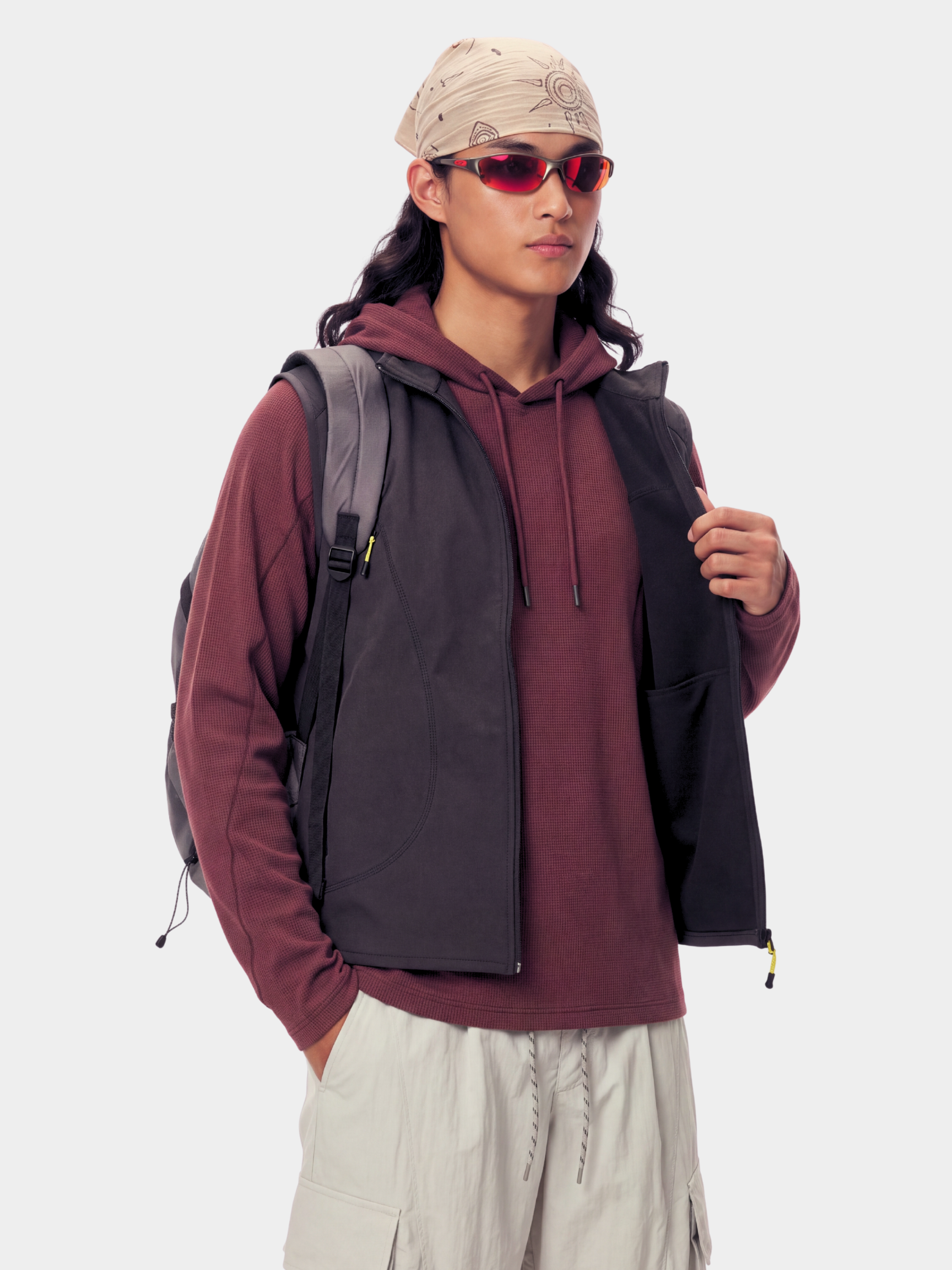 SplitSew - Sorona® Lightweight Breathable Stand Collar Vest